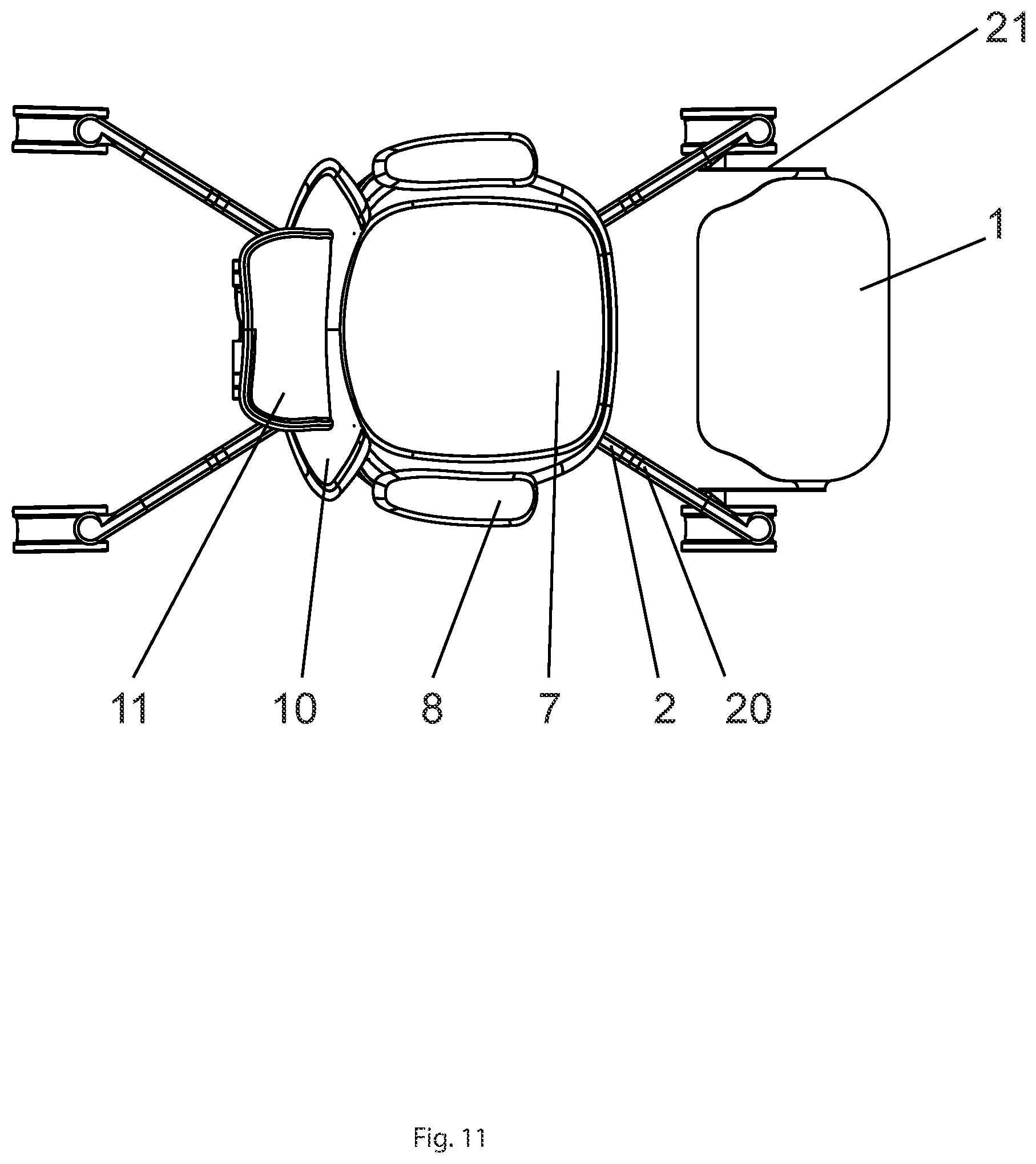 Patent US12310502 Figure 8 – Automated task chair