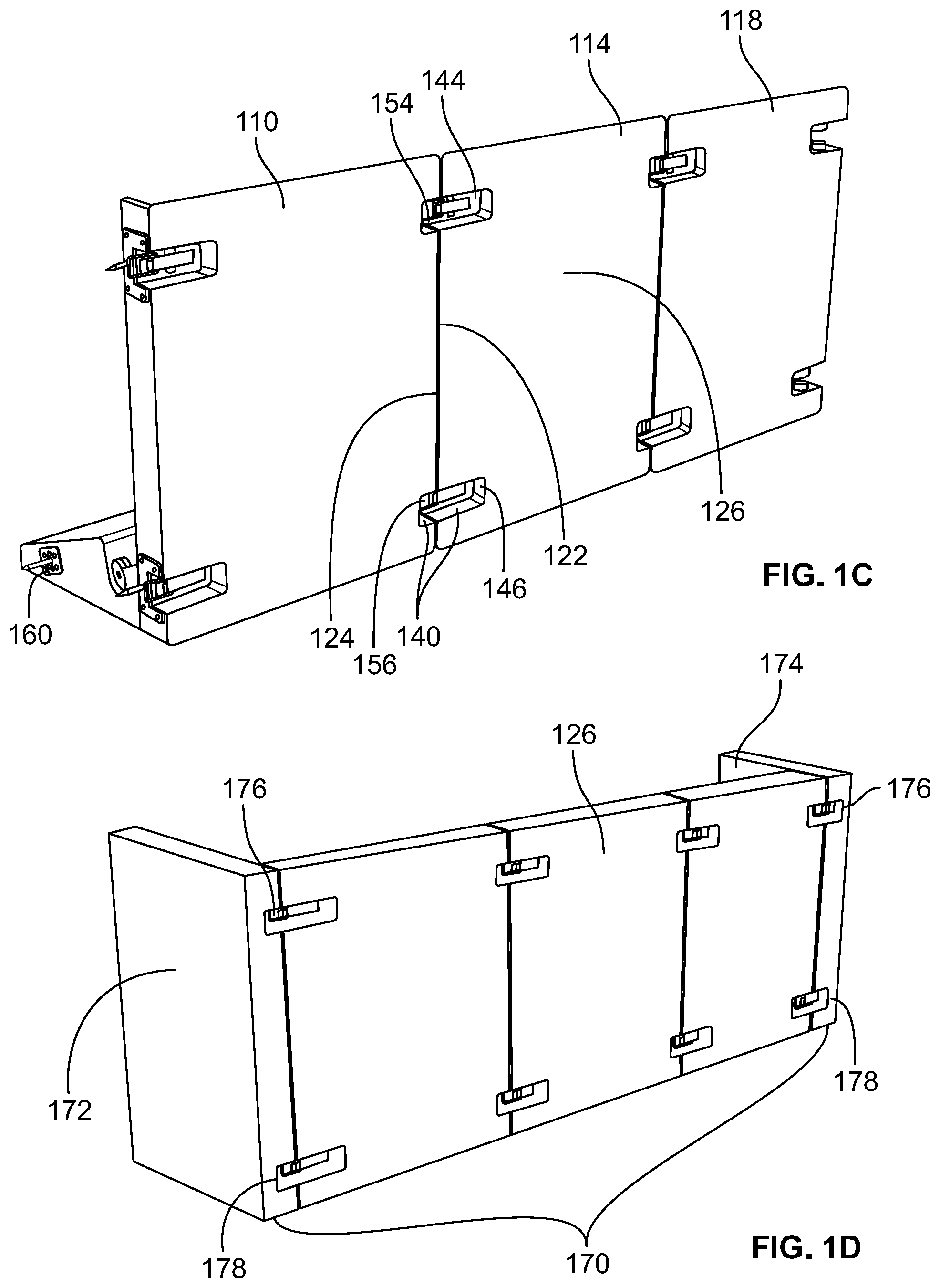 Patent US12310503 Figure 2 – Modular sofa construction and methods for assembly