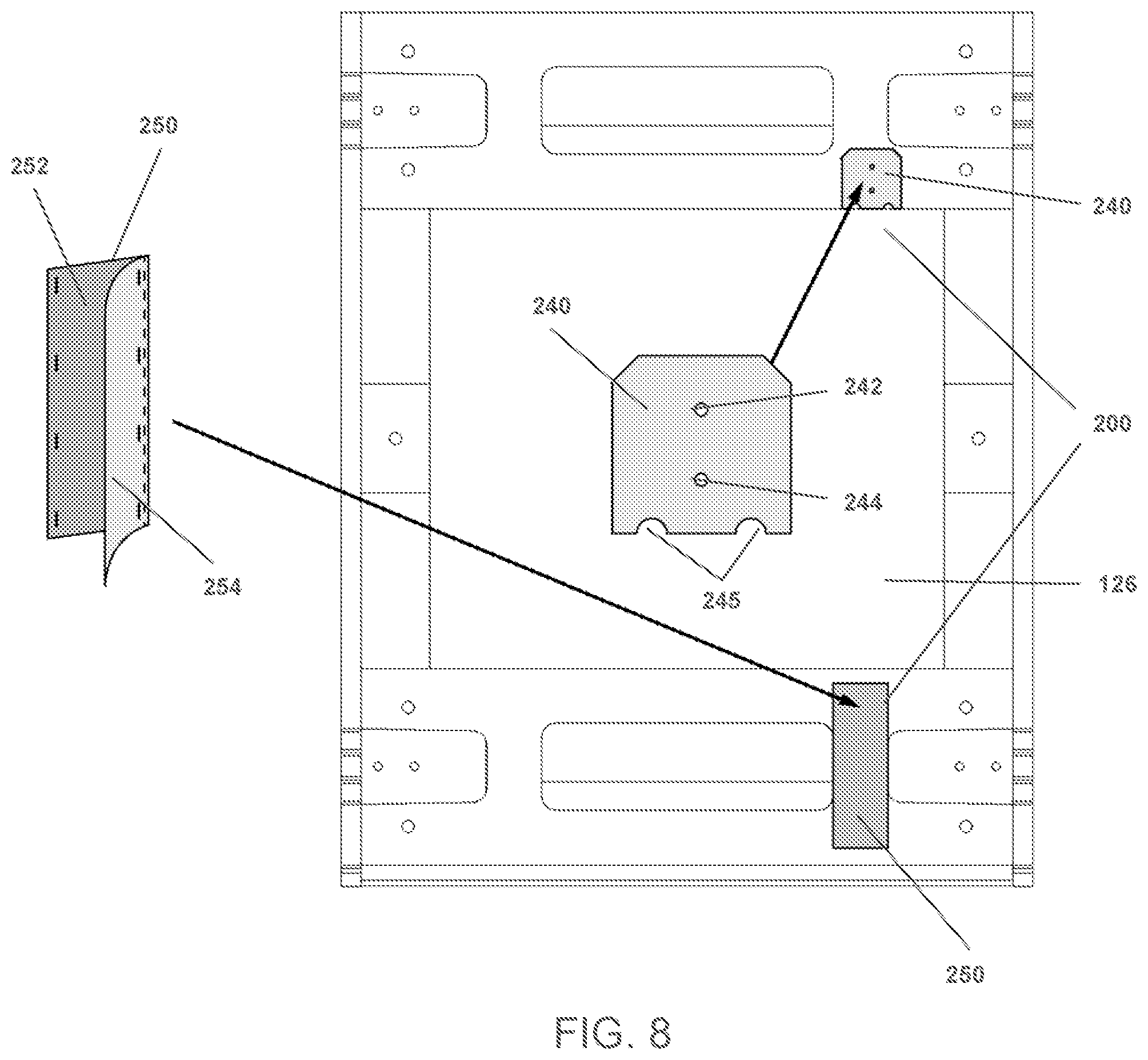 Patent US12310503 Figure 11 – Modular sofa construction and methods for assembly