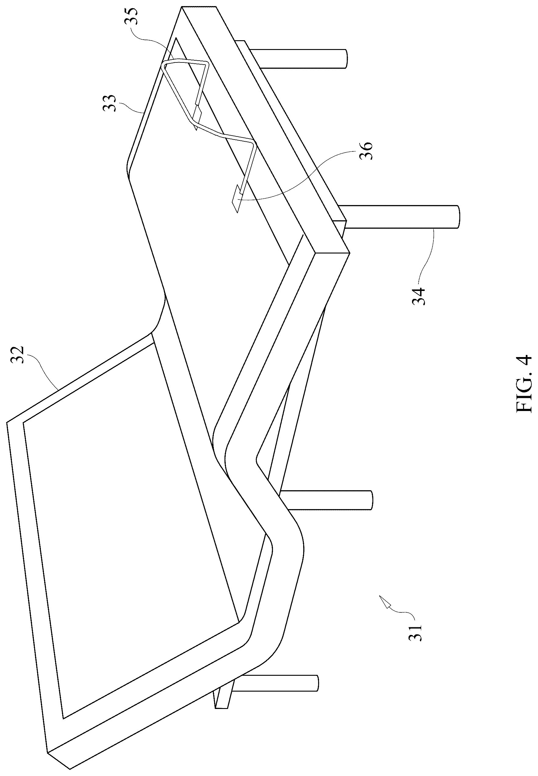 Patent US12310504 Figure 4 – Smart adjustable bed system