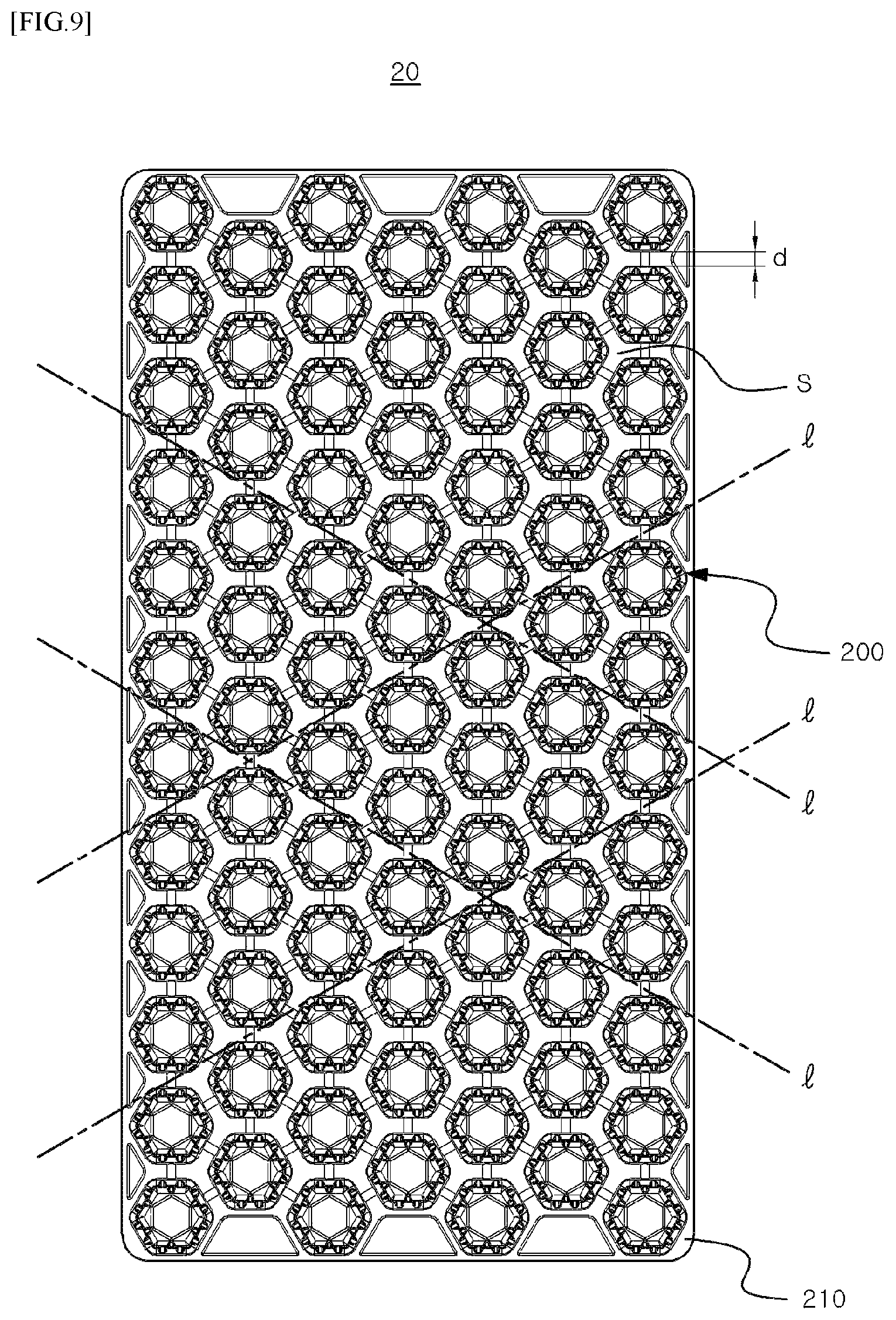 Patent US12310507 Figure 9 – Air pocket module and air mattress including the same