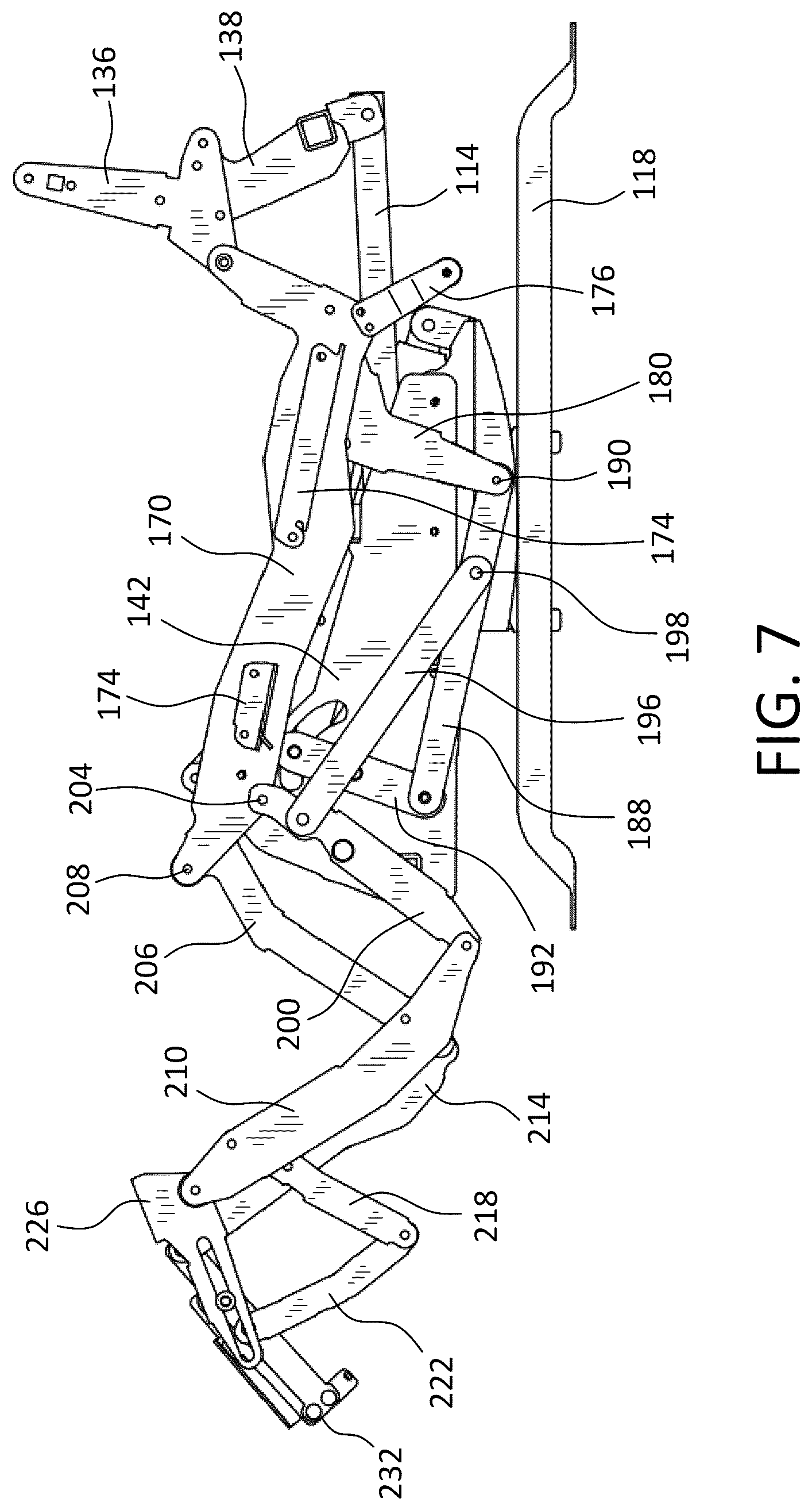 Patent US12310509 Figure 7 – Powered rocking lounger chair