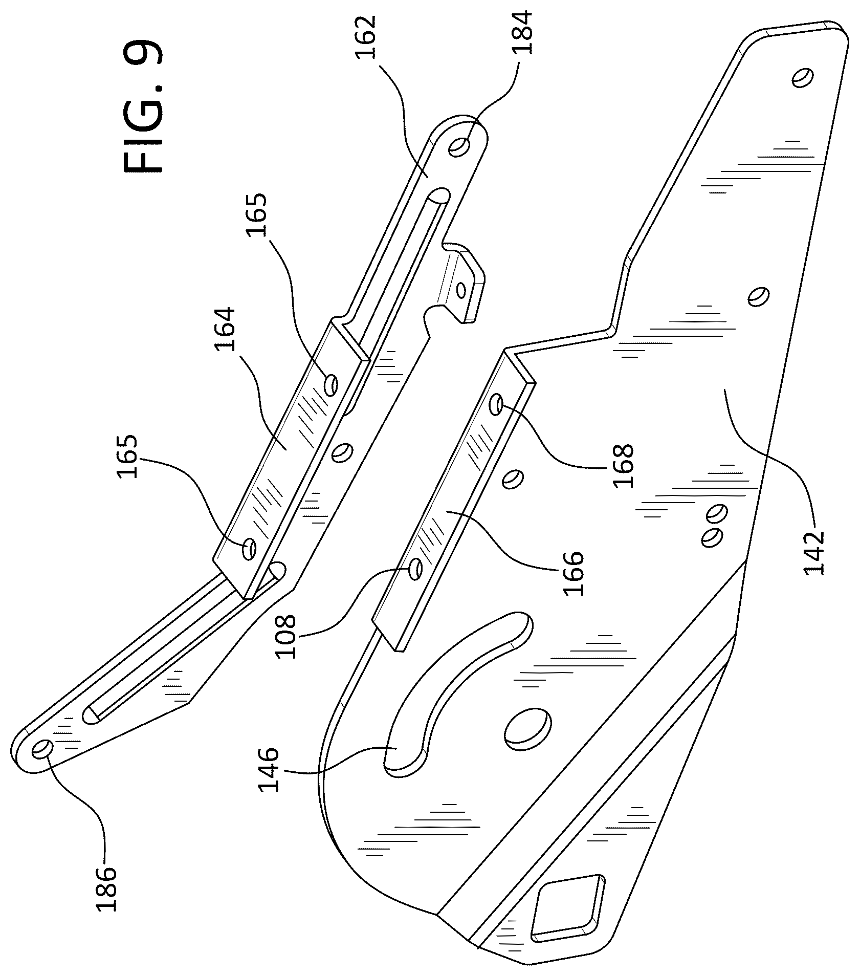 Patent US12310509 Figure 9 – Powered rocking lounger chair