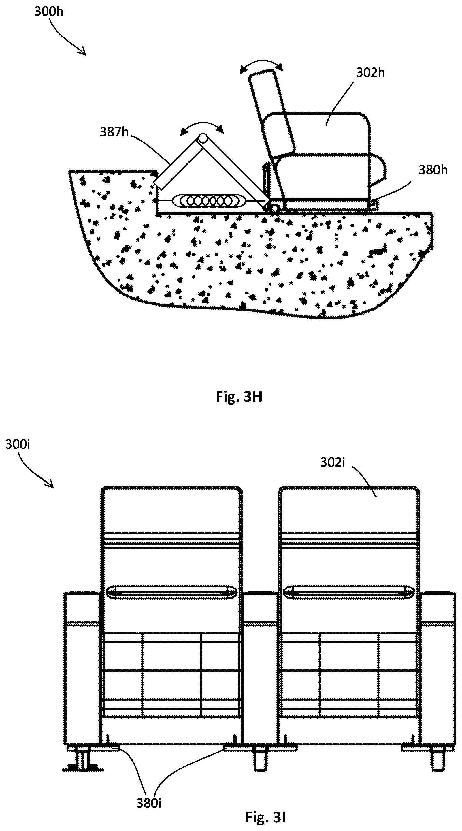 Patent US12310510 Figure 7 – Powered chairs for public venues, assemblies for use in powered chairs, and components for use in assemblies for use in powered chairs