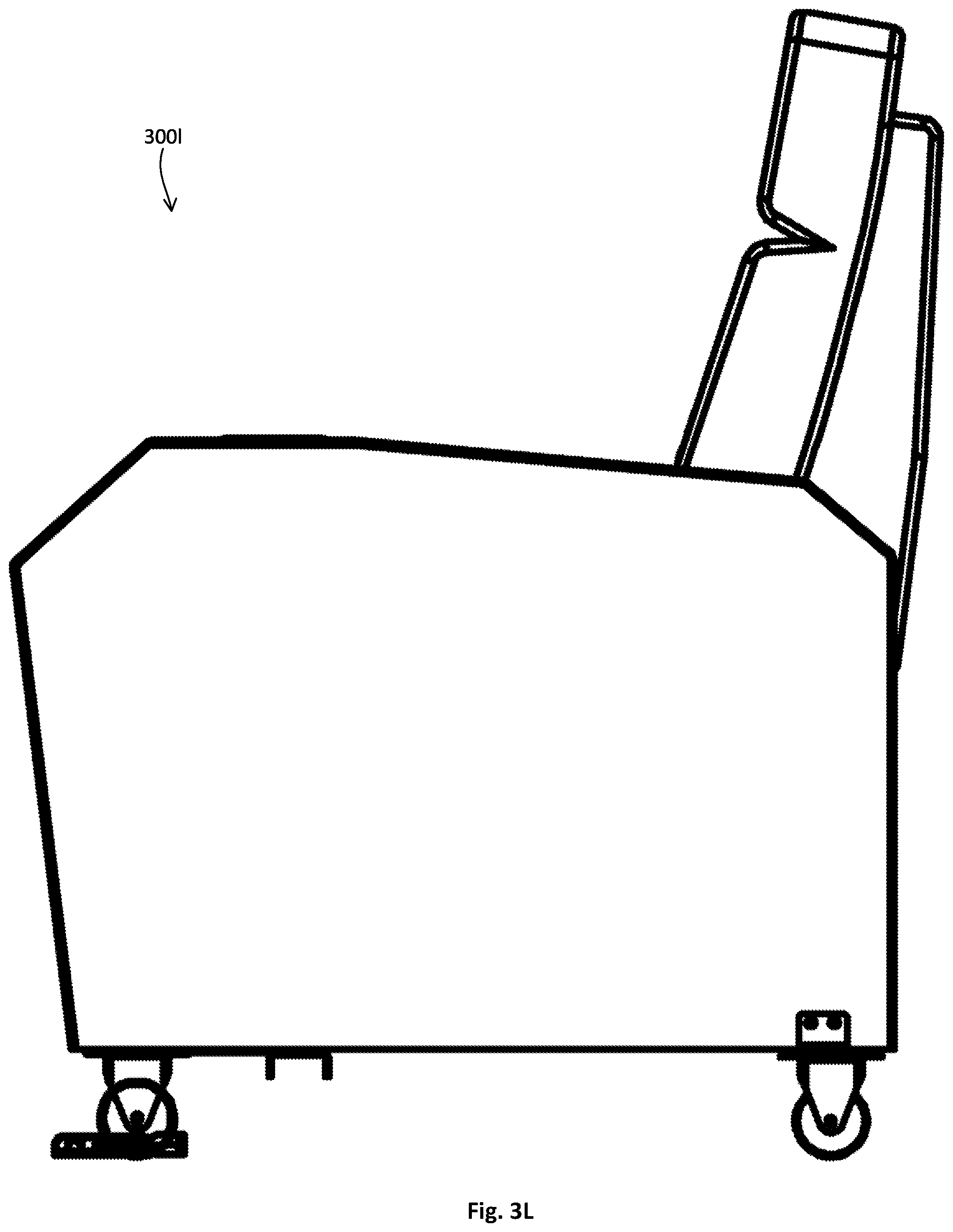 Patent US12310510 Figure 10 – Powered chairs for public venues, assemblies for use in powered chairs, and components for use in assemblies for use in powered chairs