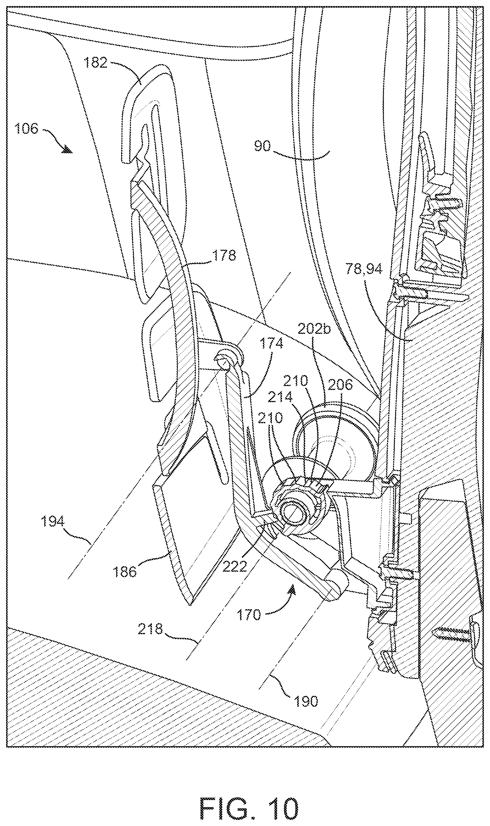 Patent US12310513 Figure 6 – Seating structure