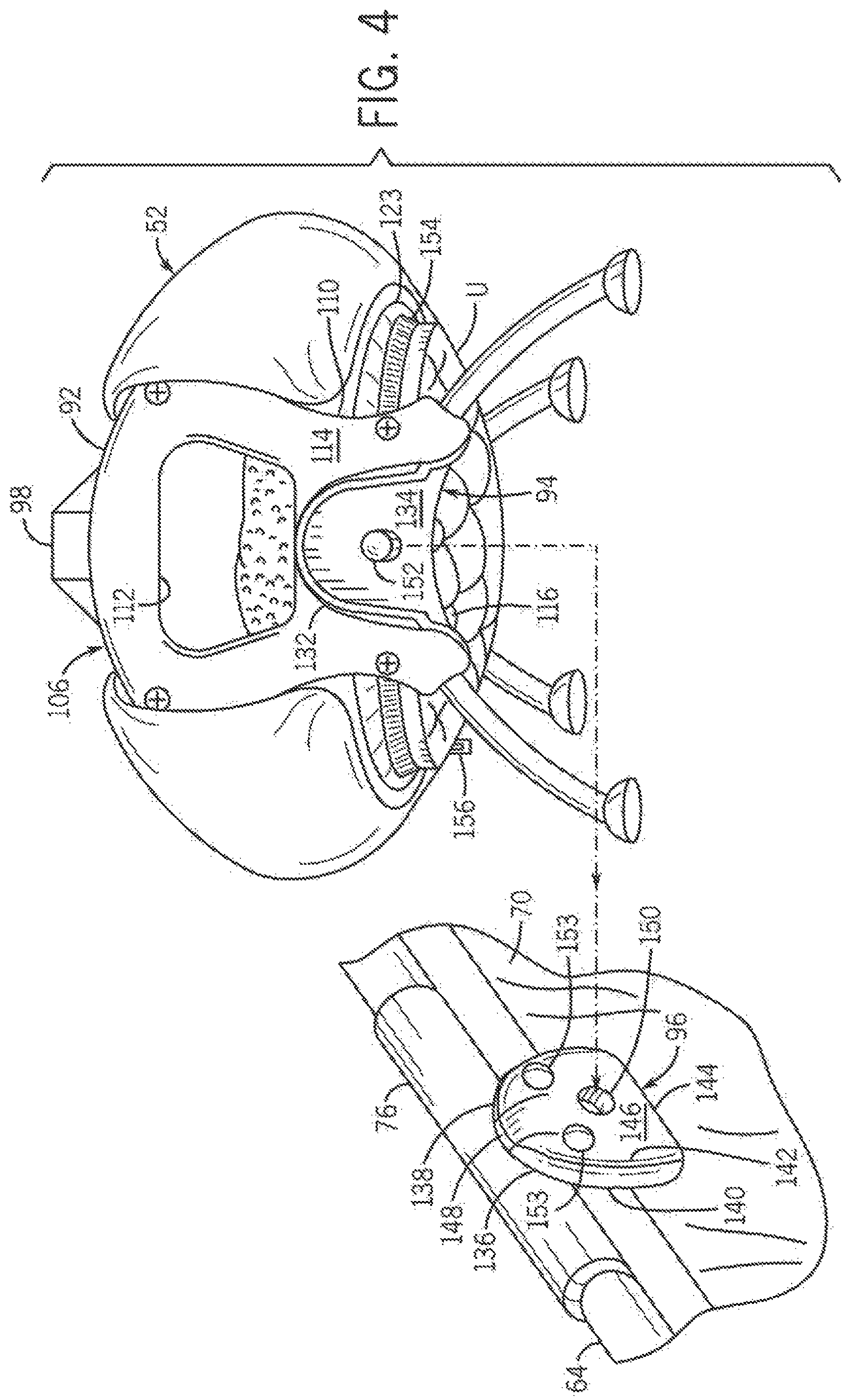 Patent US12310514 Figure 4 – Child containment system with multiple infant support modes