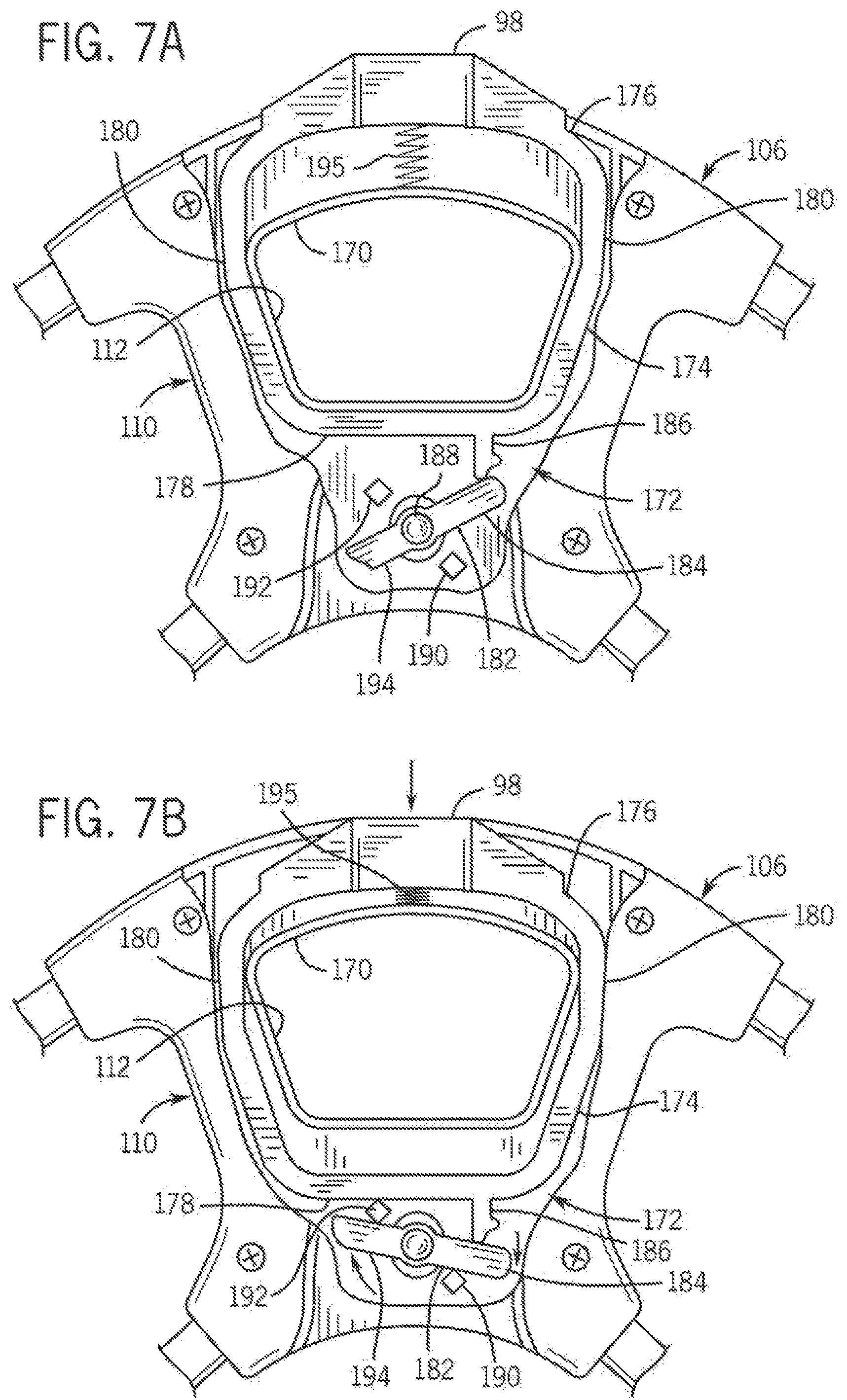 Patent US12310514 Figure 7 – Child containment system with multiple infant support modes