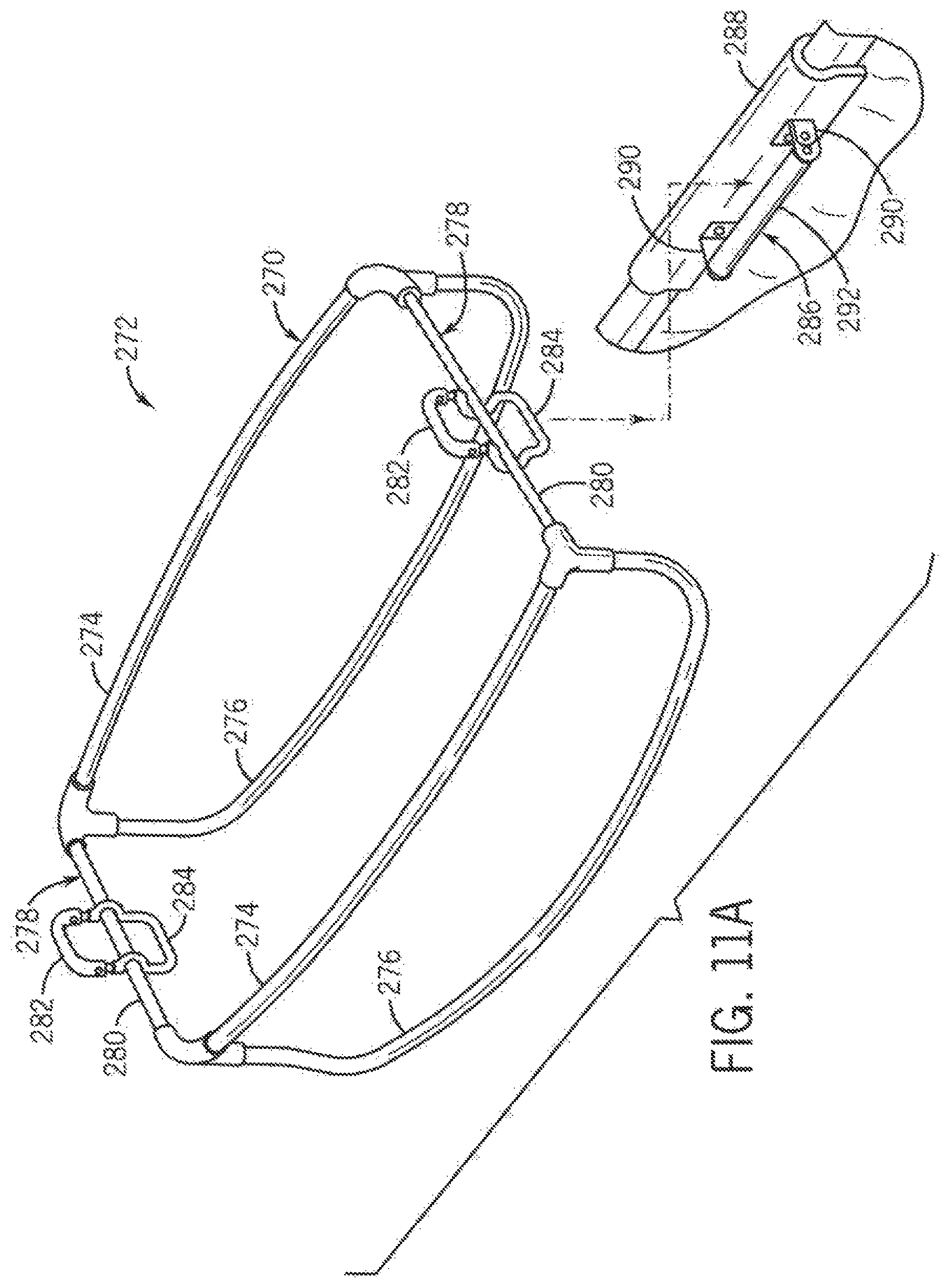 Patent US12310514 Figure 12 – Child containment system with multiple infant support modes