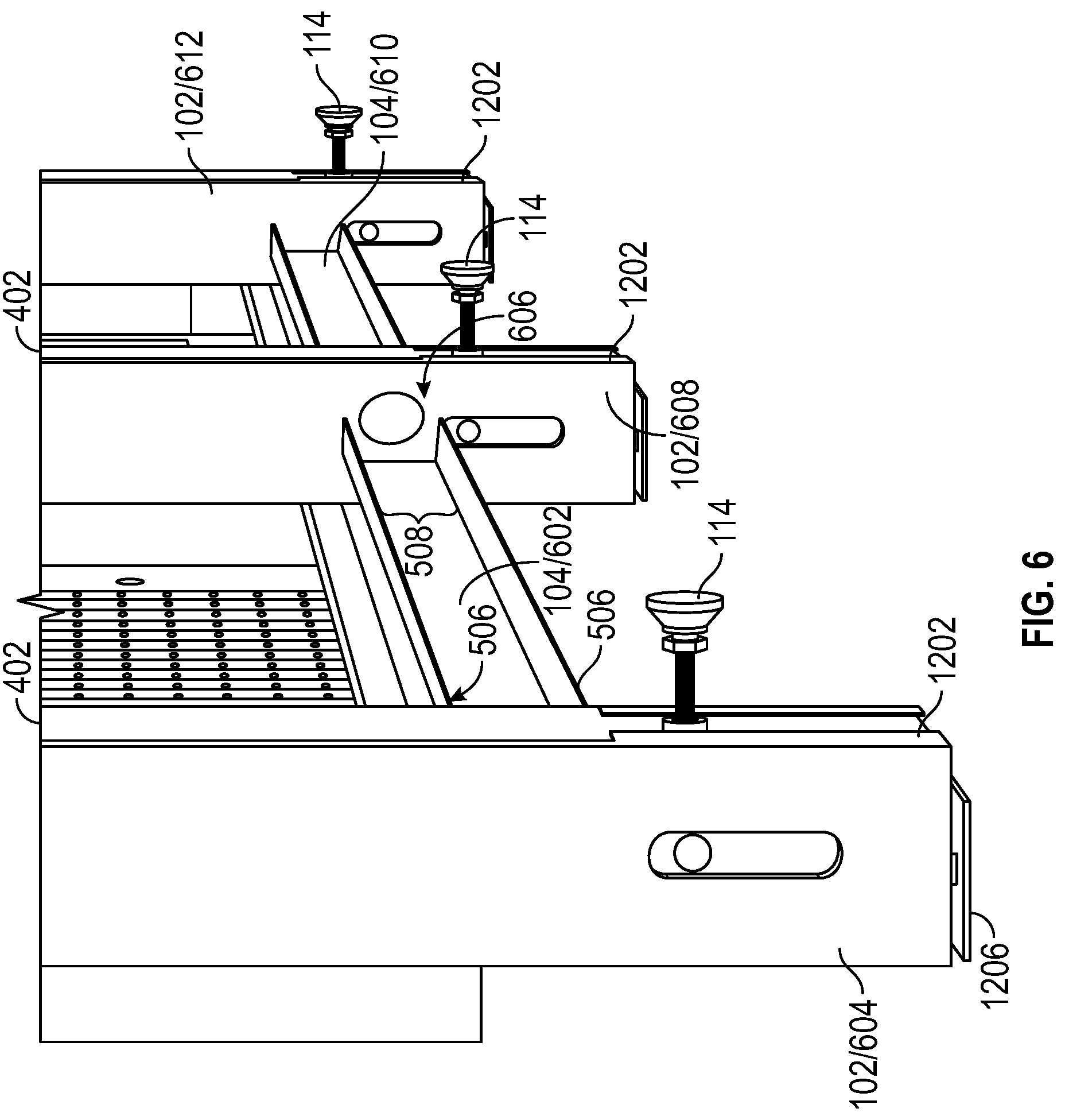Patent US12310516 Figure 5 – Modular storage system for storage containers