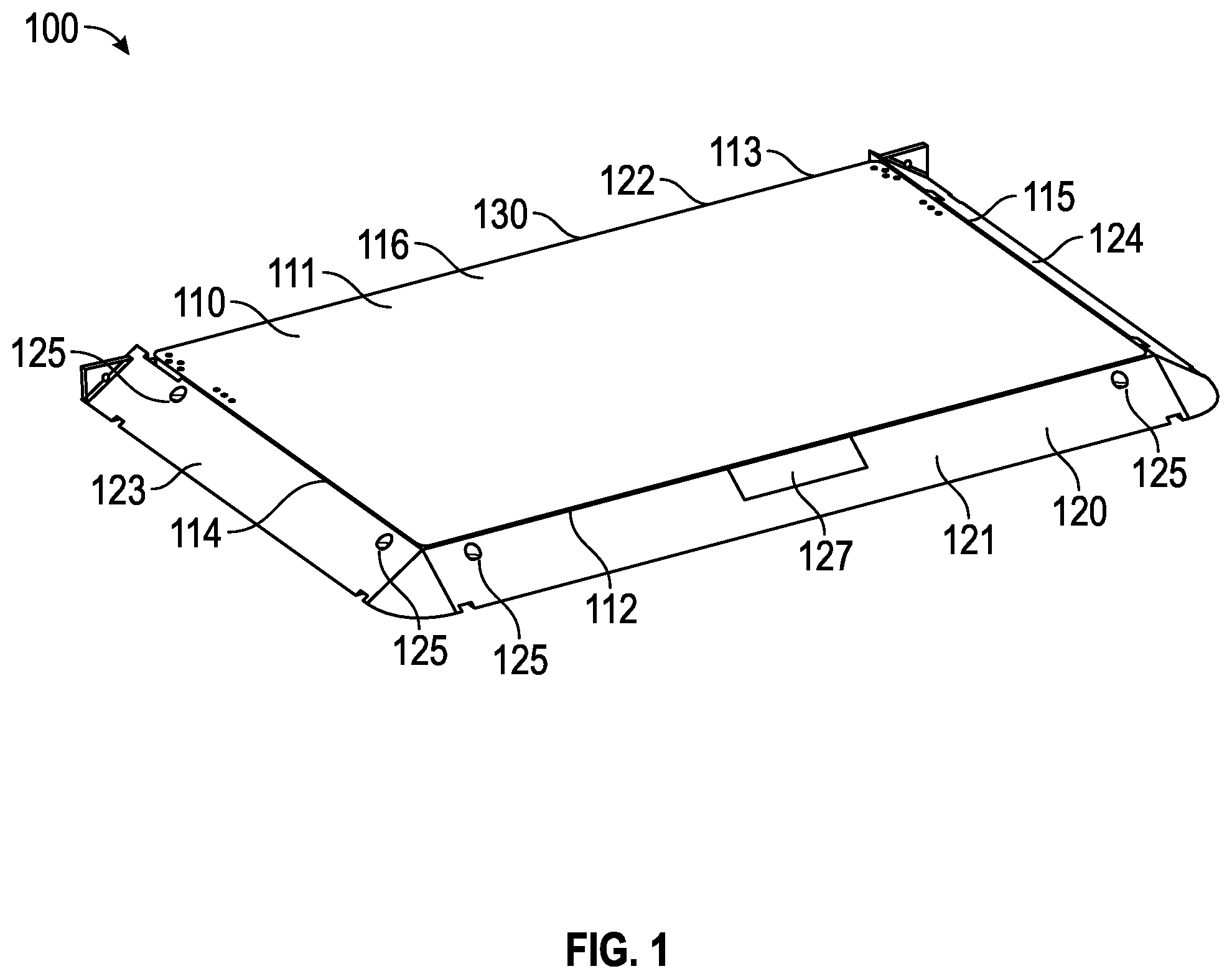 Patent US12310520 Figure 1 – Doormat