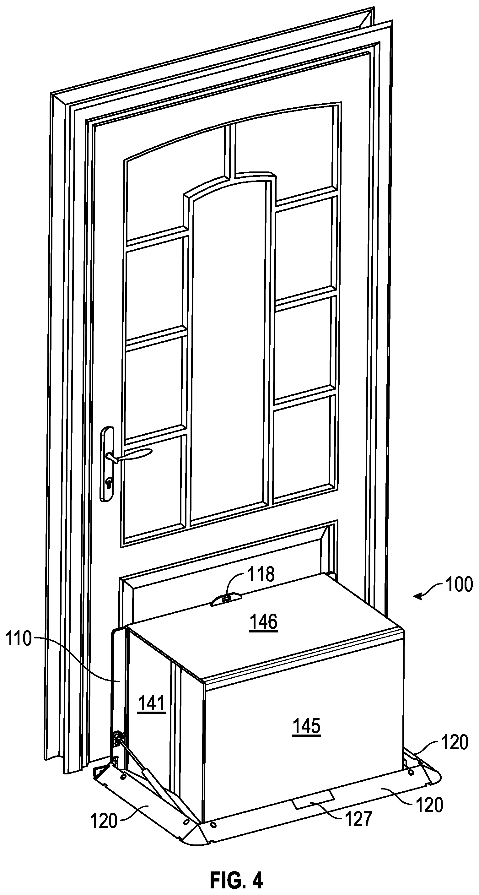 Patent US12310520 Figure 4 – Doormat