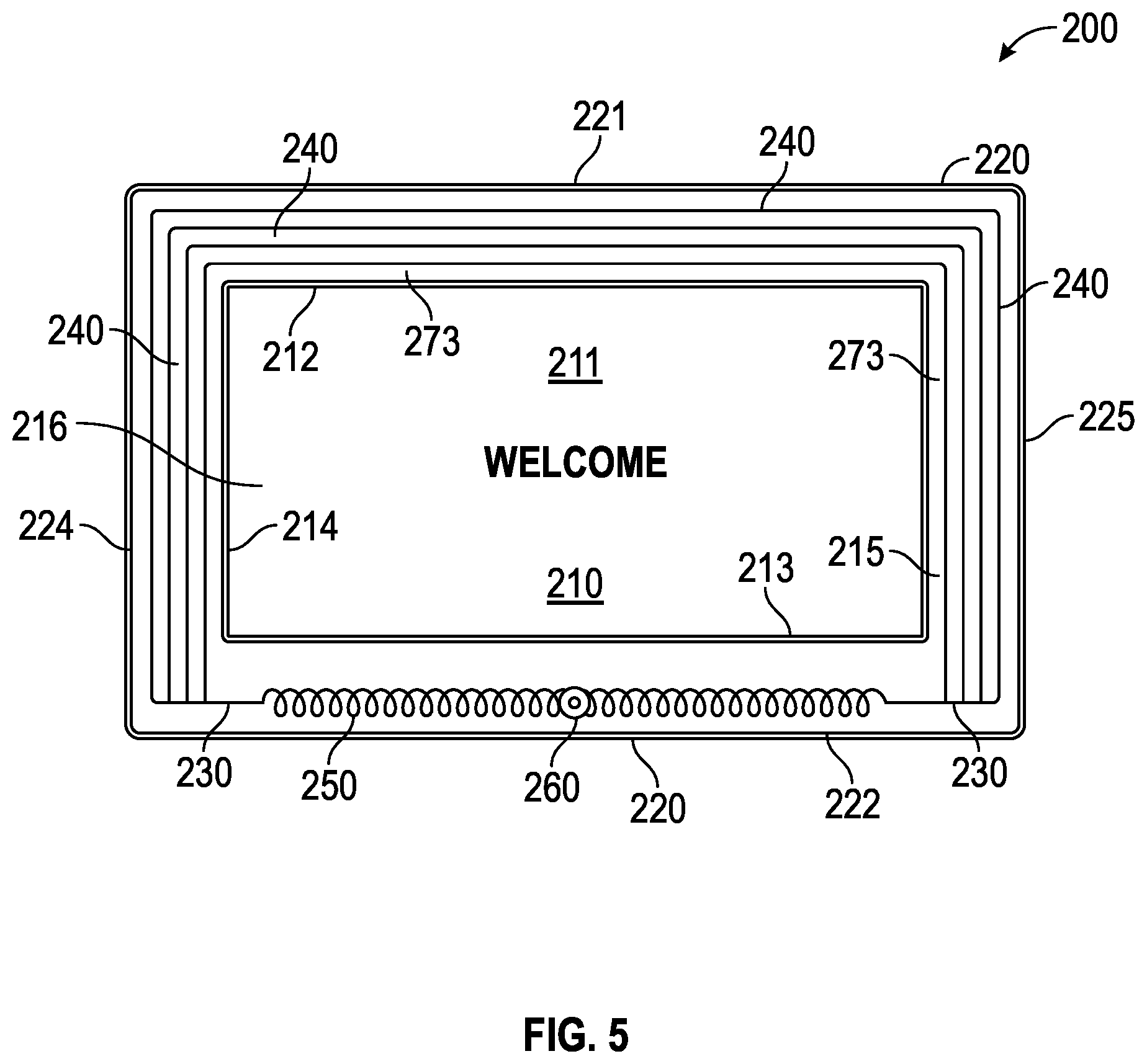 Patent US12310520 Figure 5 – Doormat