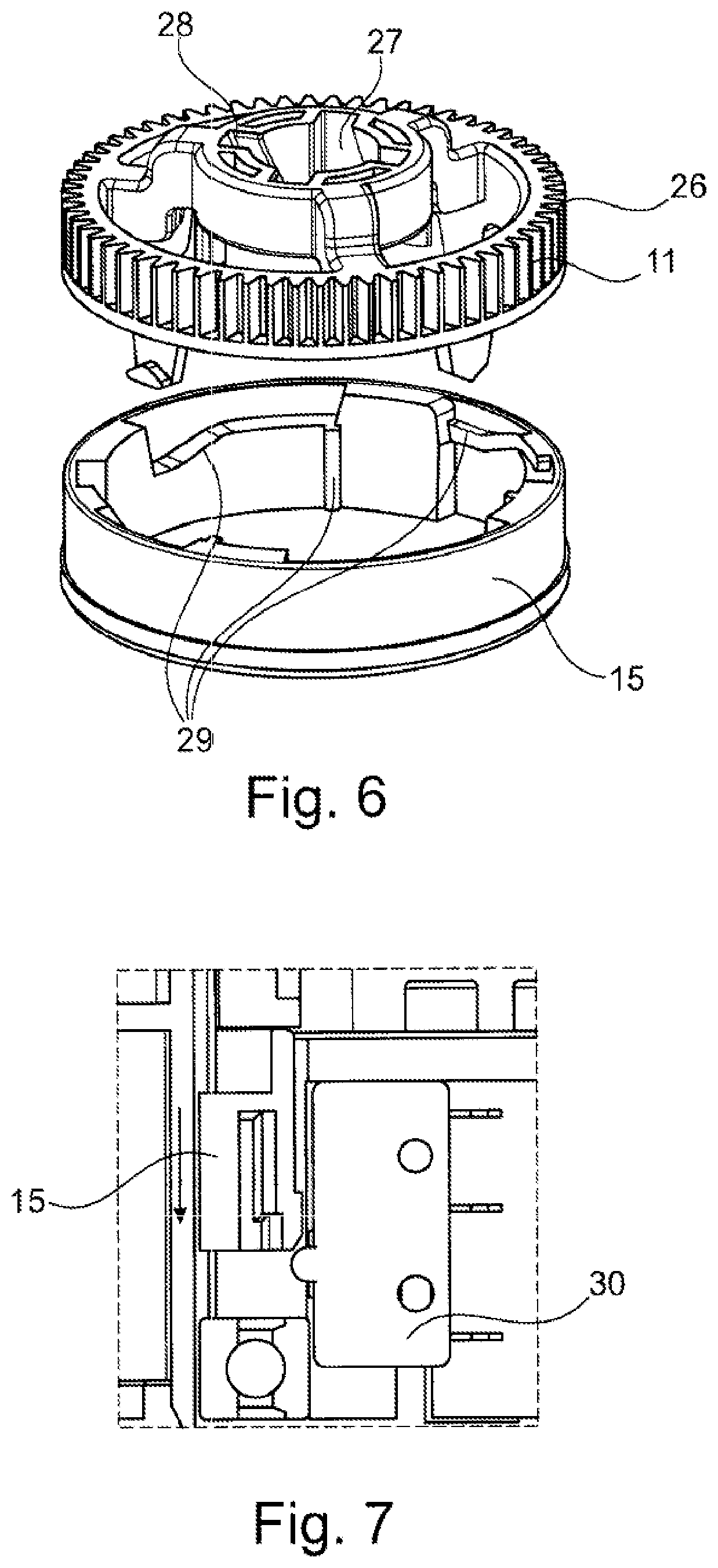 Patent US12310522 Figure 5 – Device and method for preparing foods arranged in a vessel