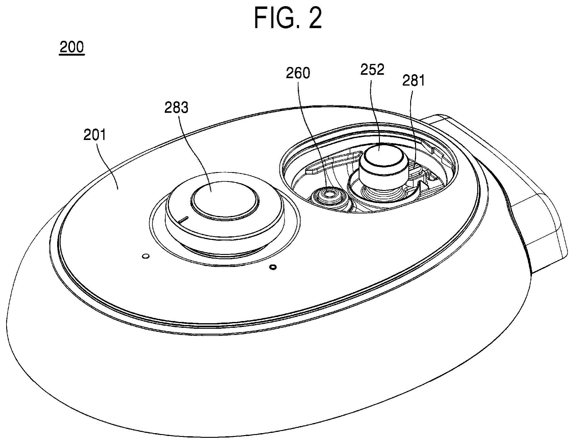 Patent US12310523 Figure 2 – Cooking device