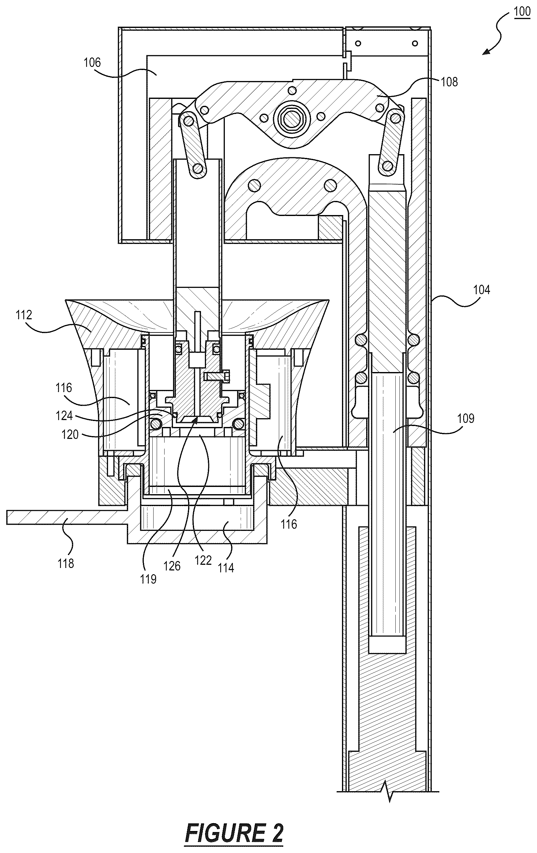 Patent US12310526 Figure 2 – System for automated brew cycles and machine controls and interfaces