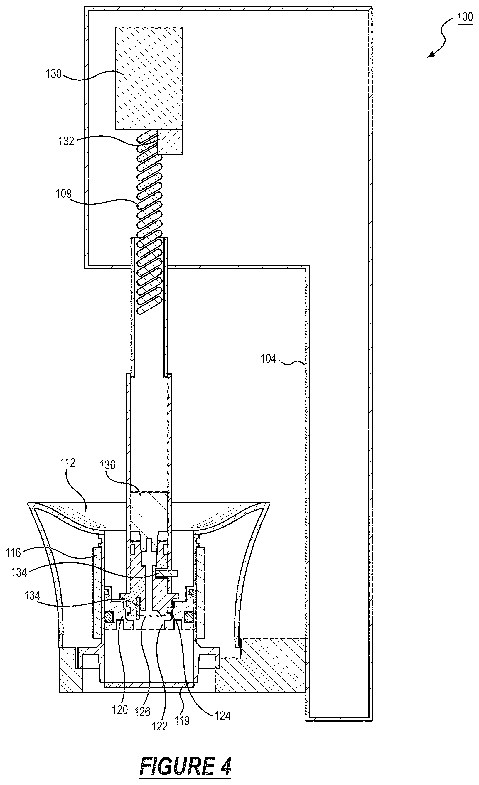 Patent US12310526 Figure 4 – System for automated brew cycles and machine controls and interfaces
