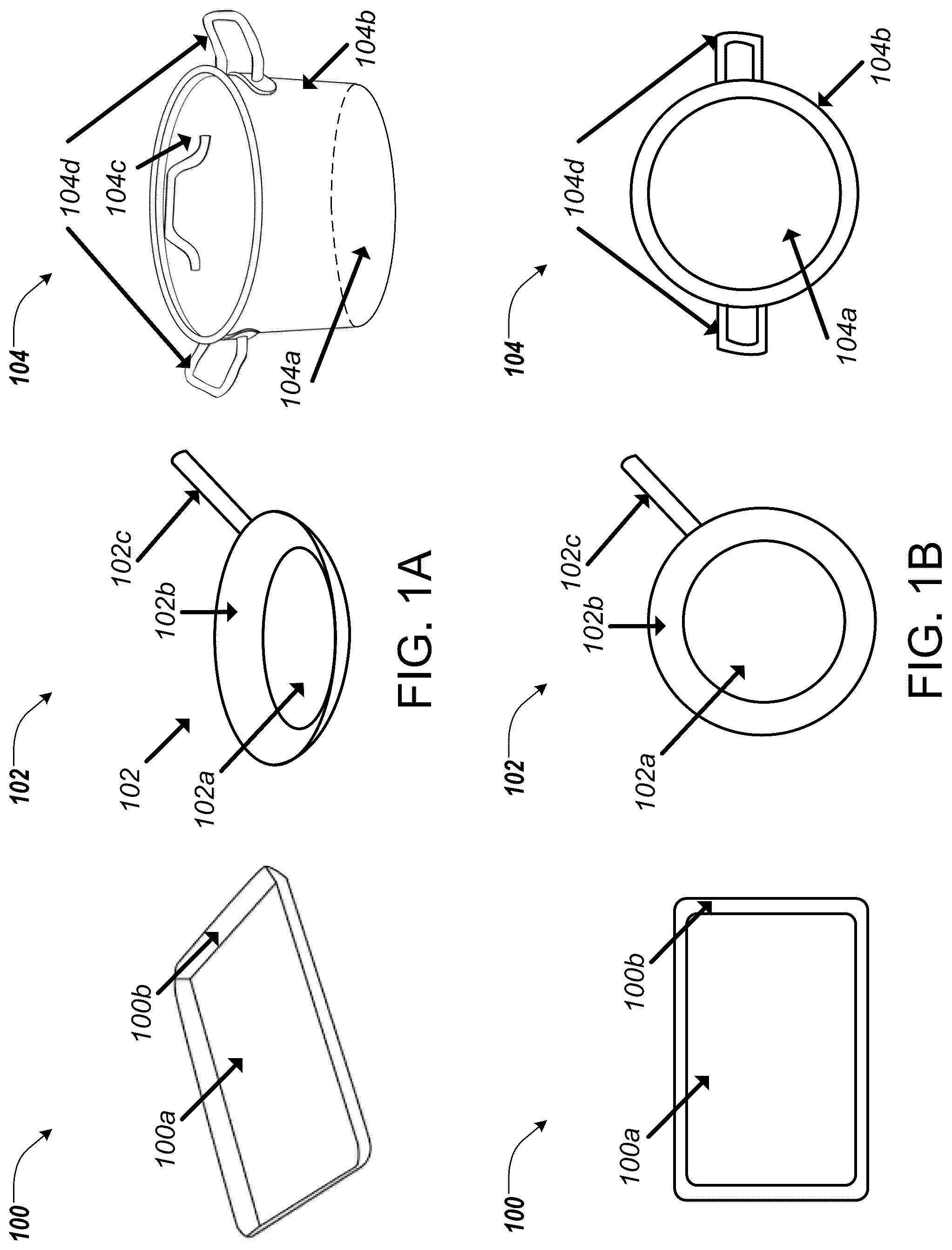 Patent US12310528 Figure 1 – Negative poisson's ratio materials for cookware