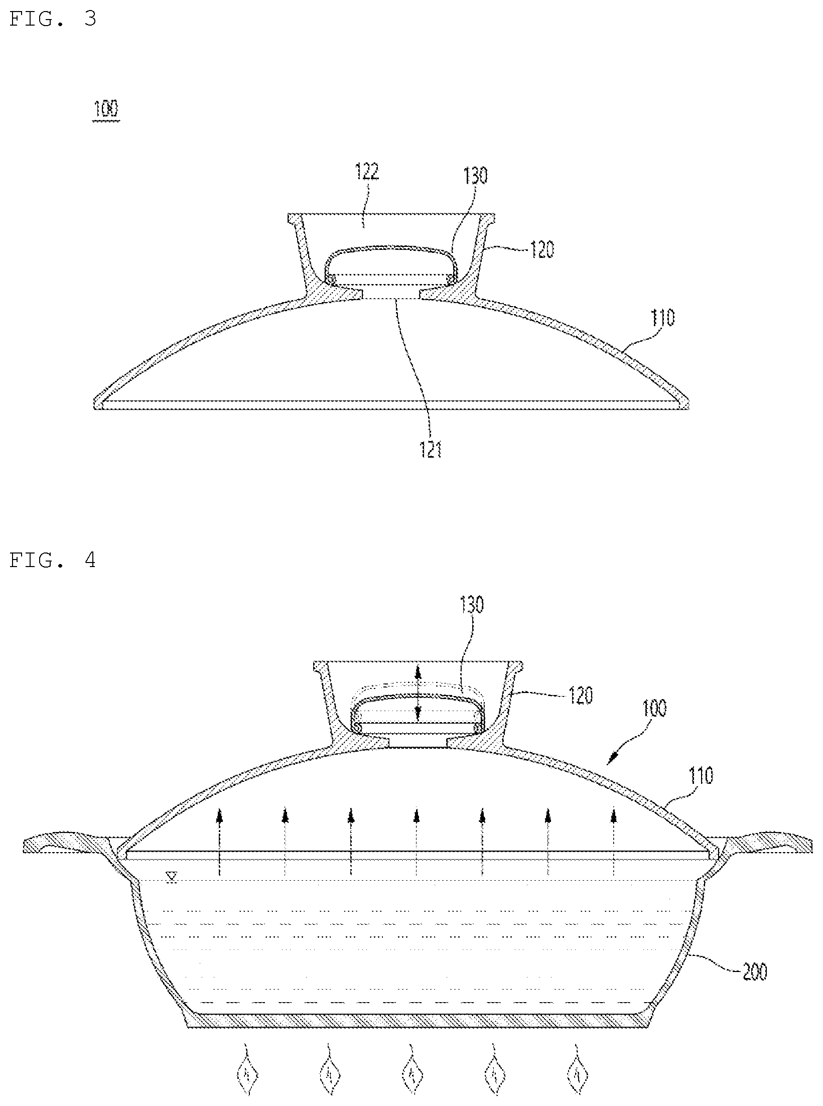 Patent US12310529 Figure 2 – Cooking pot lid