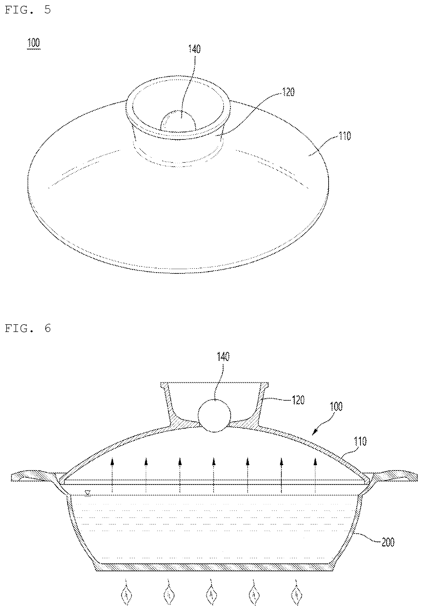 Patent US12310529 Figure 3 – Cooking pot lid