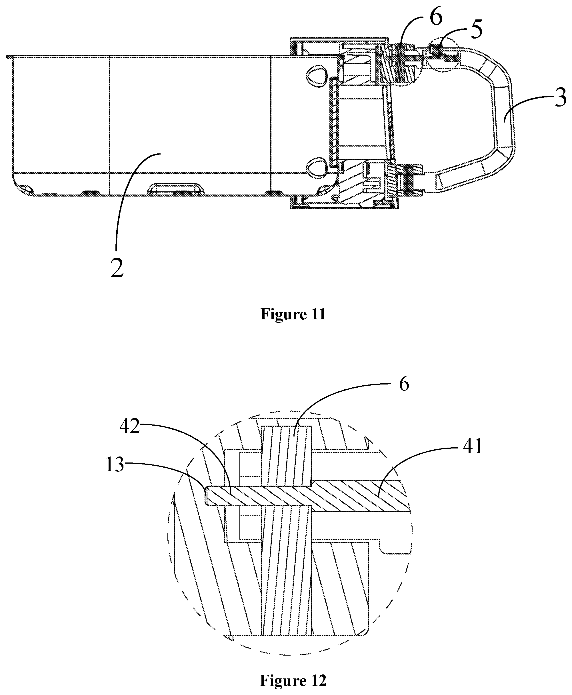 Patent US12310531 Figure 9 – Air fryer drawer and air fryer
