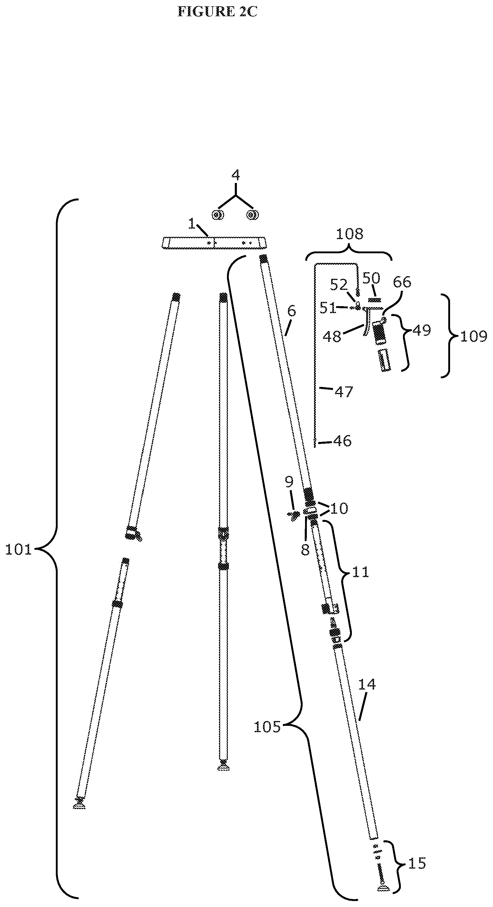 Patent US12310533 Figure 4 – Modular grill and burn barrel