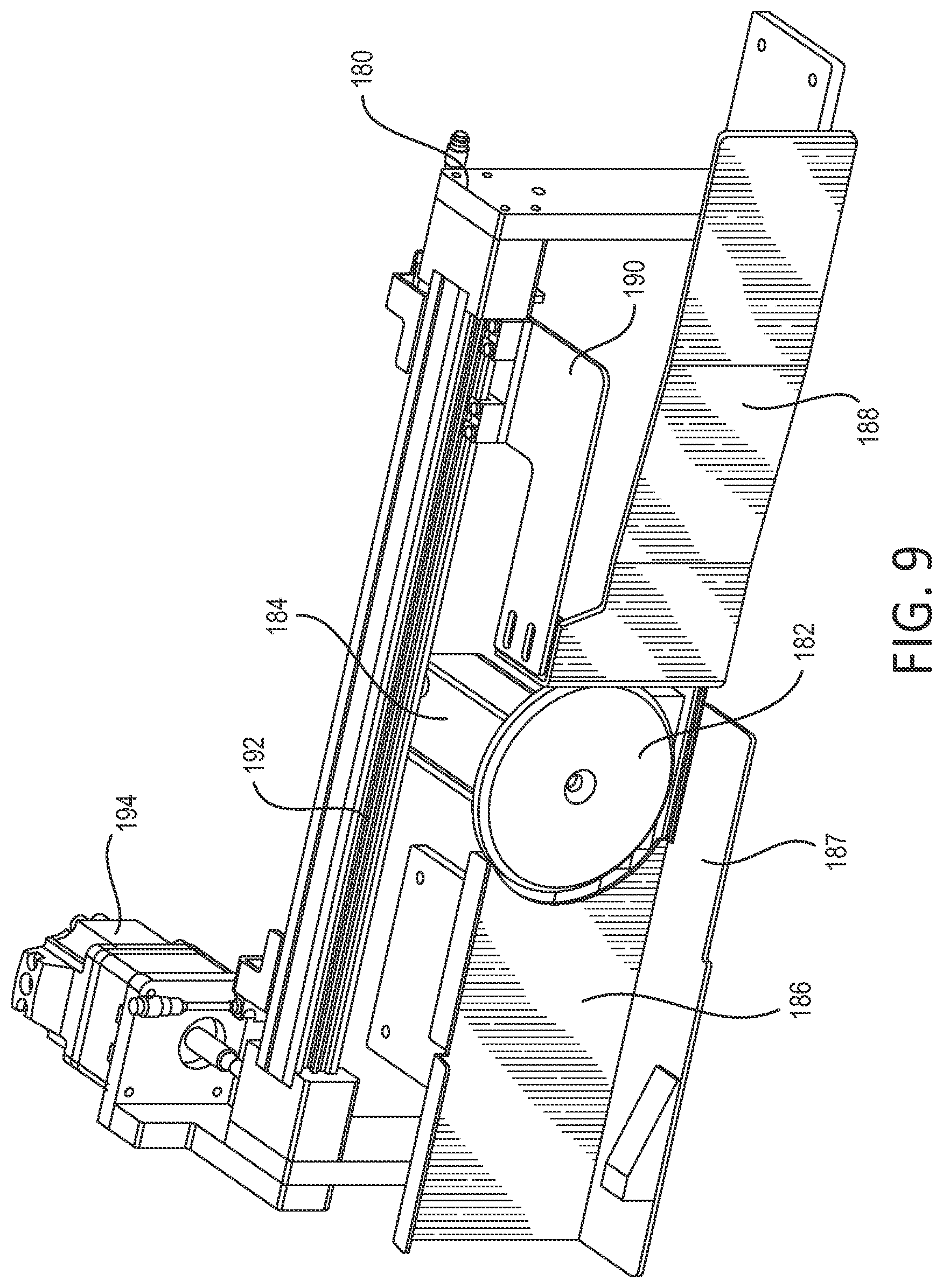 Patent US12310534 Figure 7 – Automated bun handling and toasting system and method