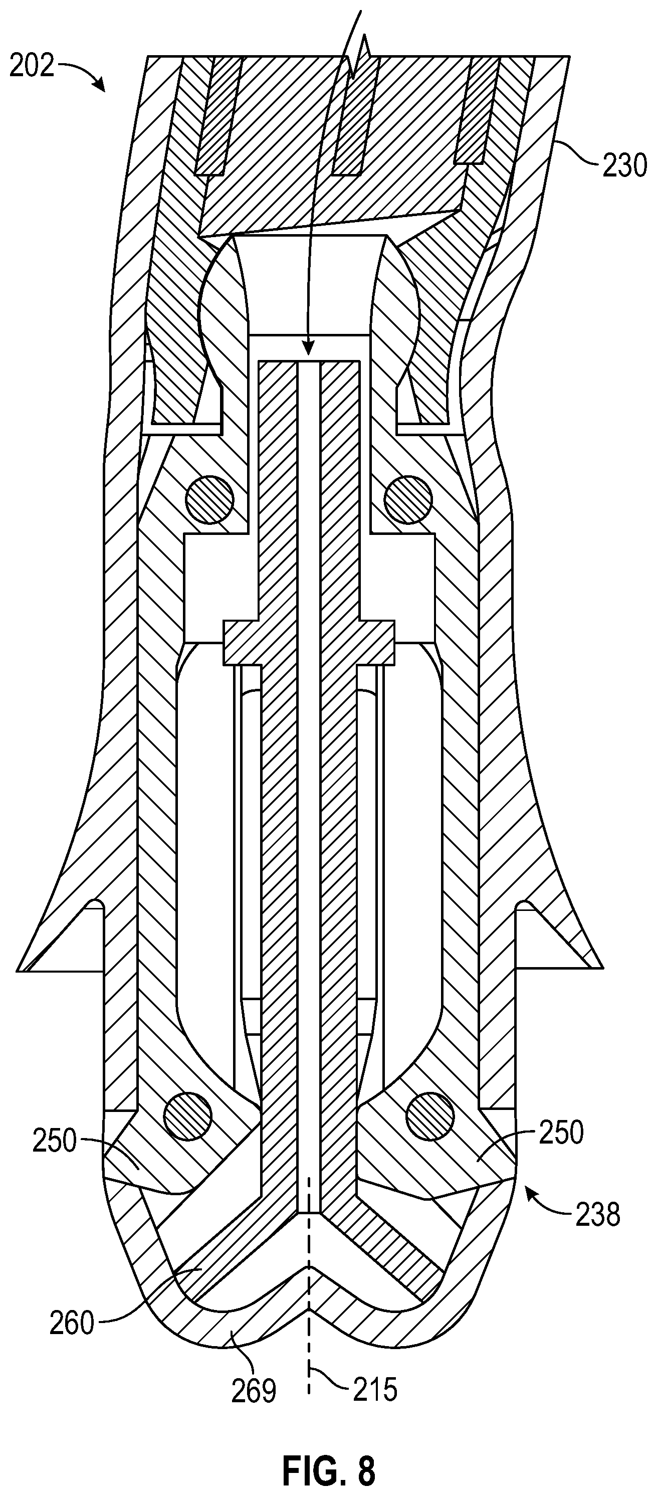 Patent US12310538 Figure 6 – Cleaning system with dissolvable cleaner block and handling tool for the same