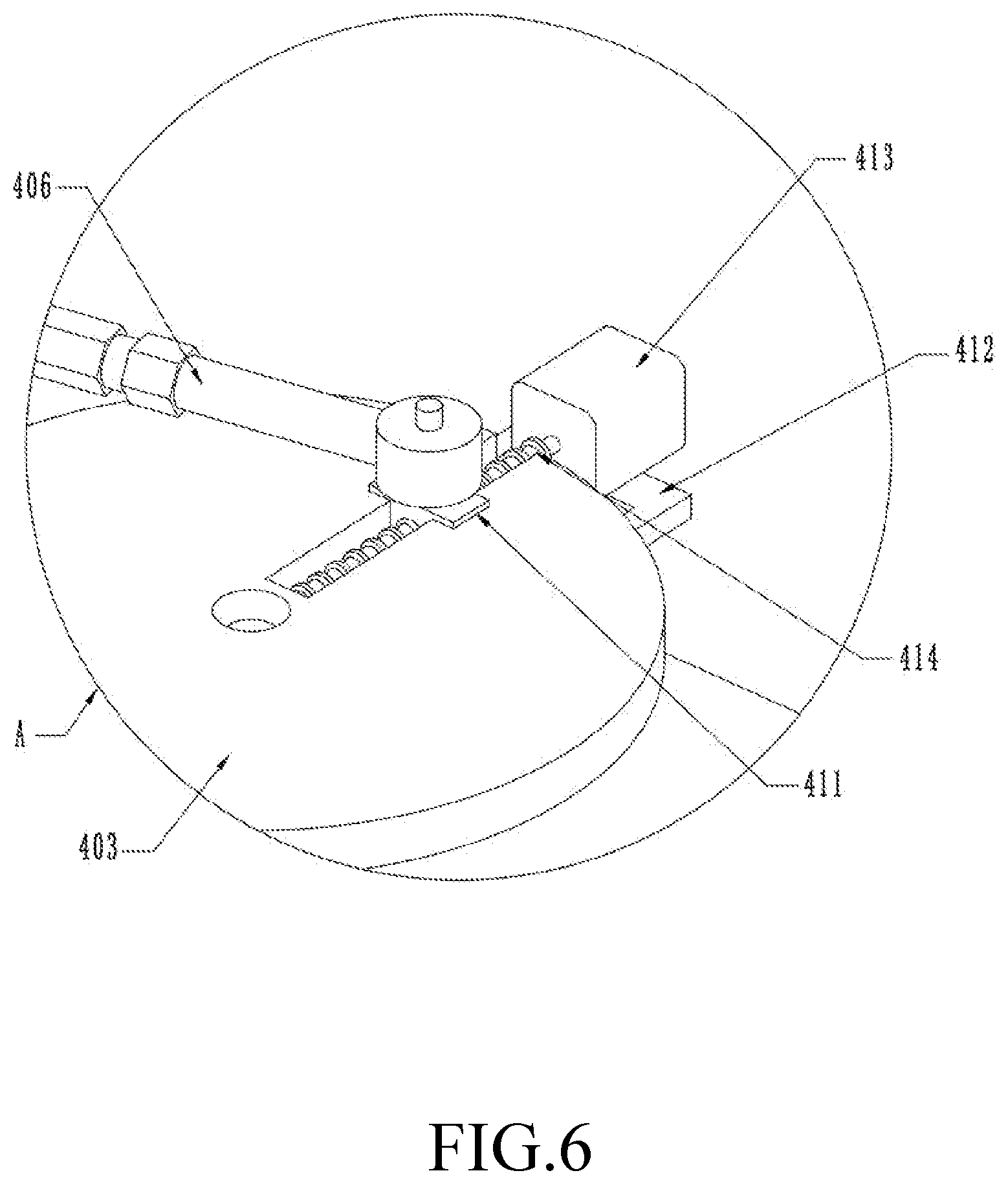 Patent US12310539 Figure 6 – Vertical bathing machine