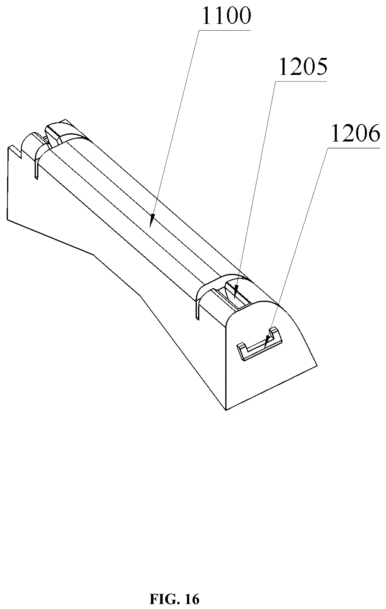 Patent US12310540 Figure 16 – Foldable baby bathtub