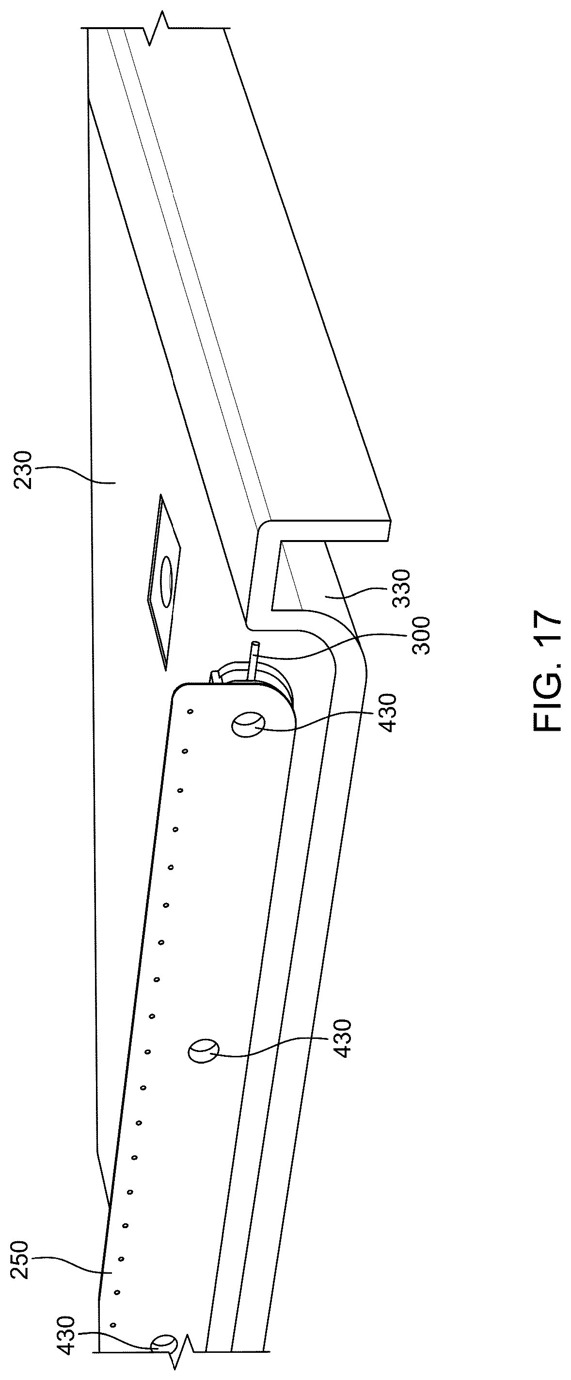 Patent US12310541 Figure 15 – Modular shower base kit