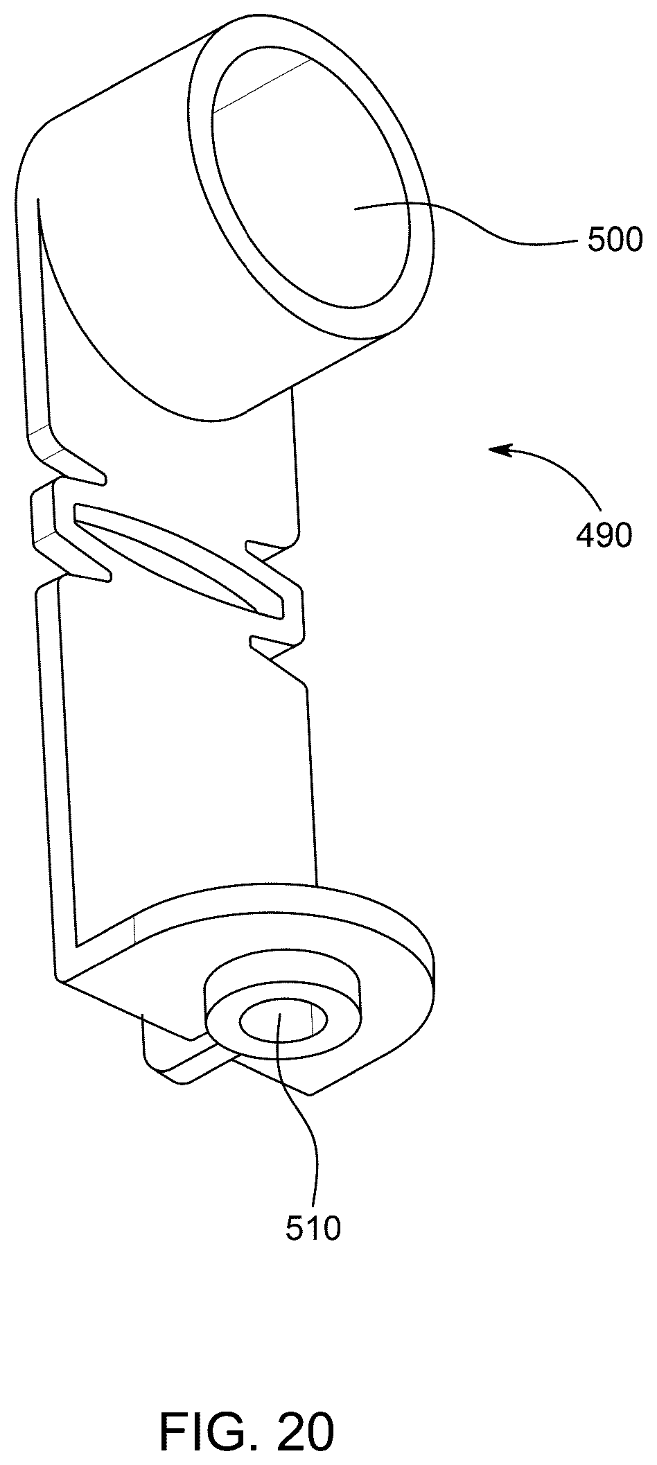 Patent US12310541 Figure 18 – Modular shower base kit