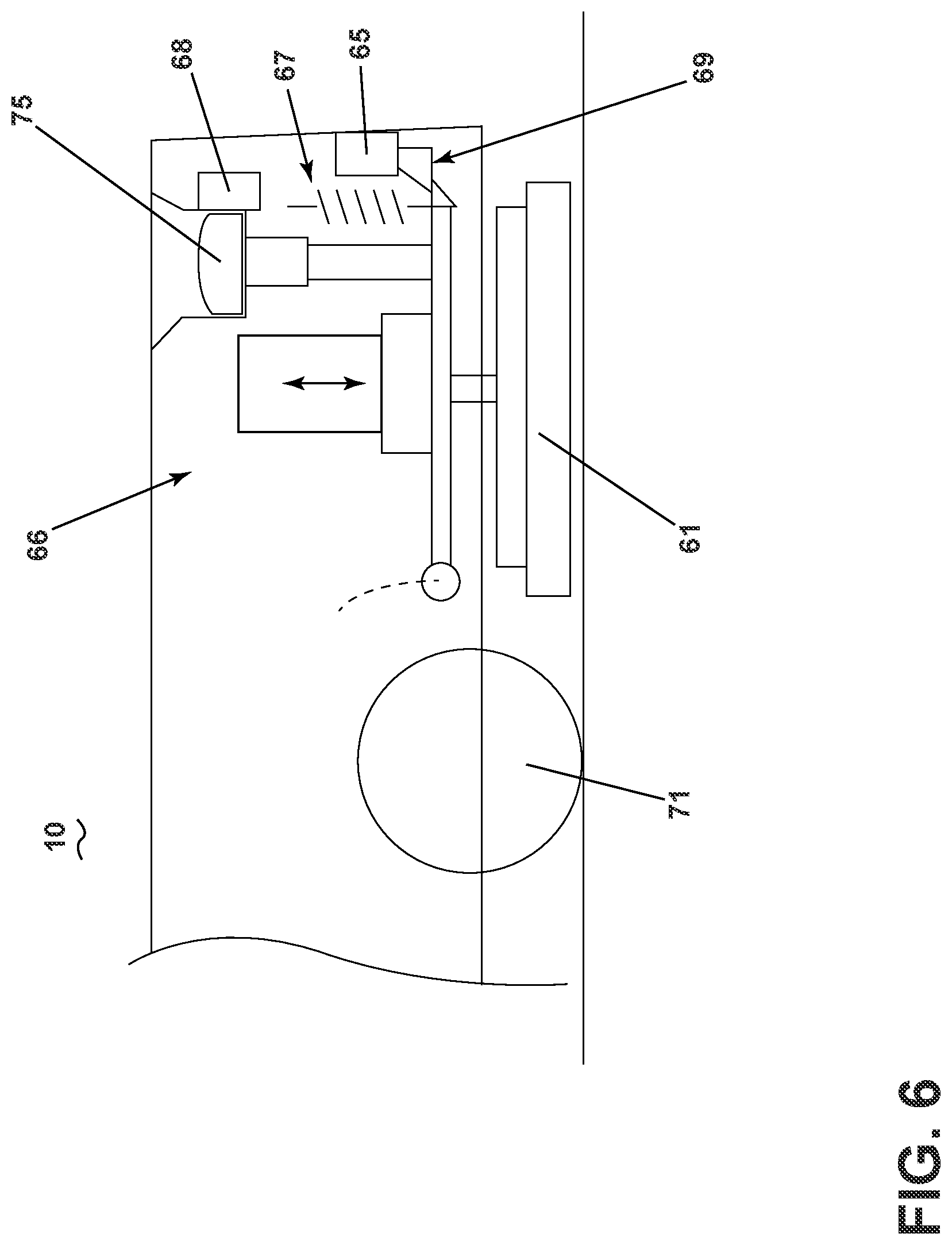Patent US12310543 Figure 6 – Robotic cleaner with sweeper and rotating dusting pads