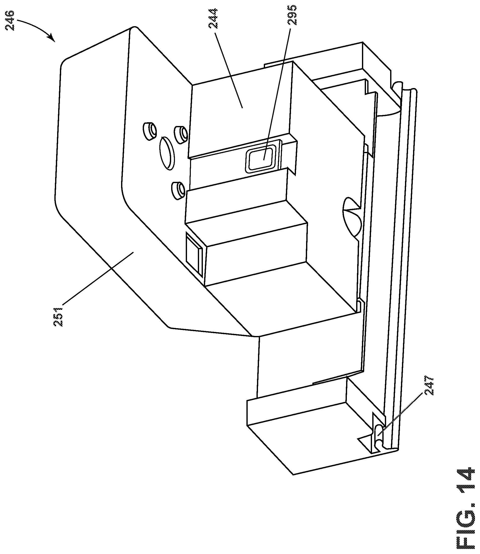 Patent US12310543 Figure 14 – Robotic cleaner with sweeper and rotating dusting pads
