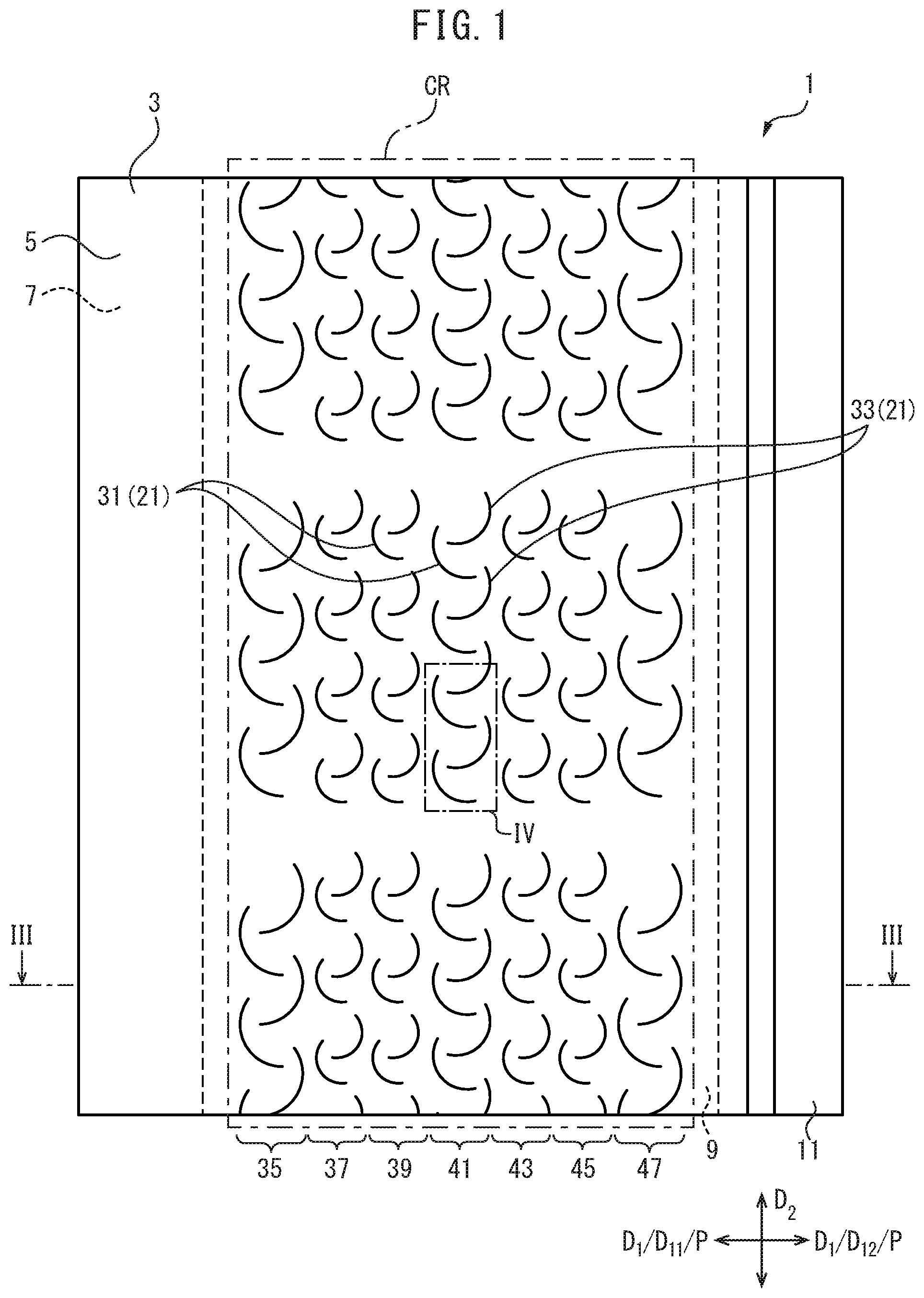 Patent US12310544 Figure 1 – Cleaning sheet and surface sheet for cleaning sheet