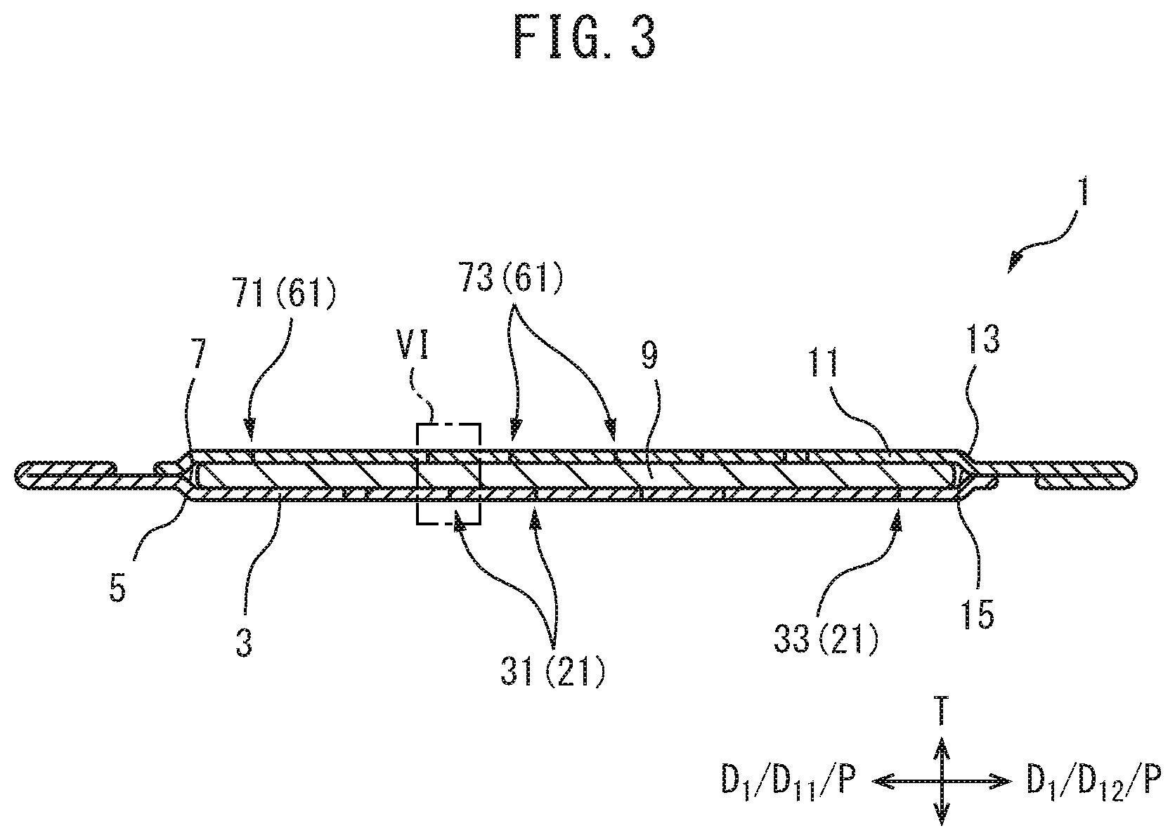 Patent US12310544 Figure 3 – Cleaning sheet and surface sheet for cleaning sheet