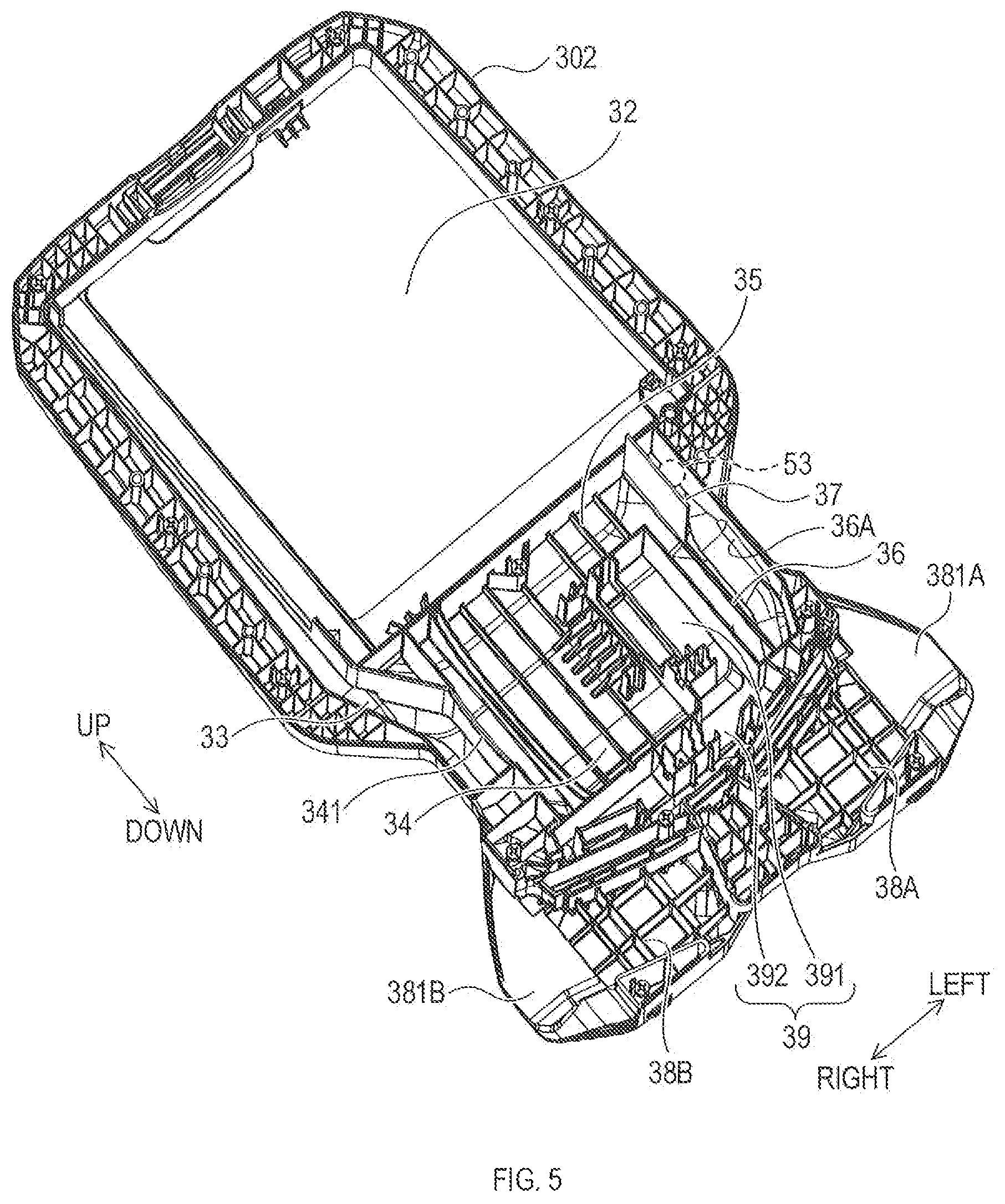 Patent US12310546 Figure 5 – Work machine