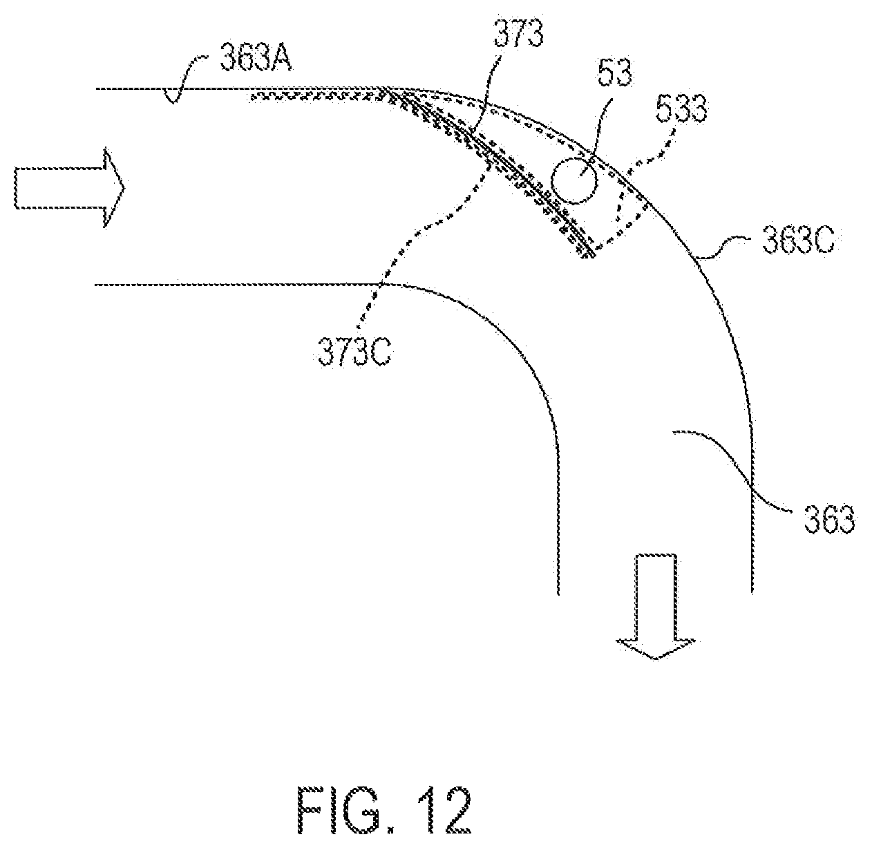 Patent US12310546 Figure 12 – Work machine