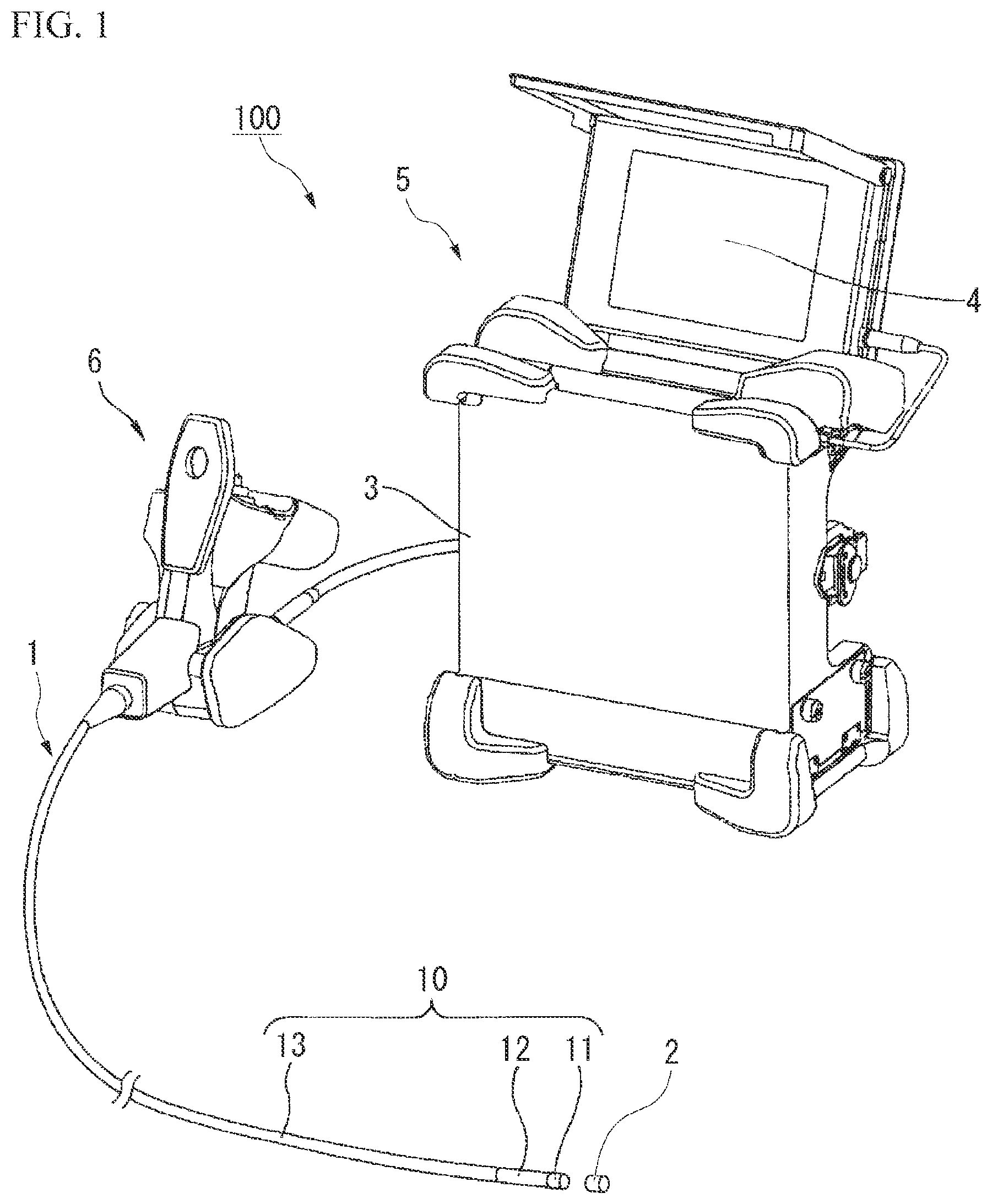 Patent US12310550 Figure 1 – Endoscope calibration system, endoscope device, endoscope device calibration method, and computer-readable storage medium