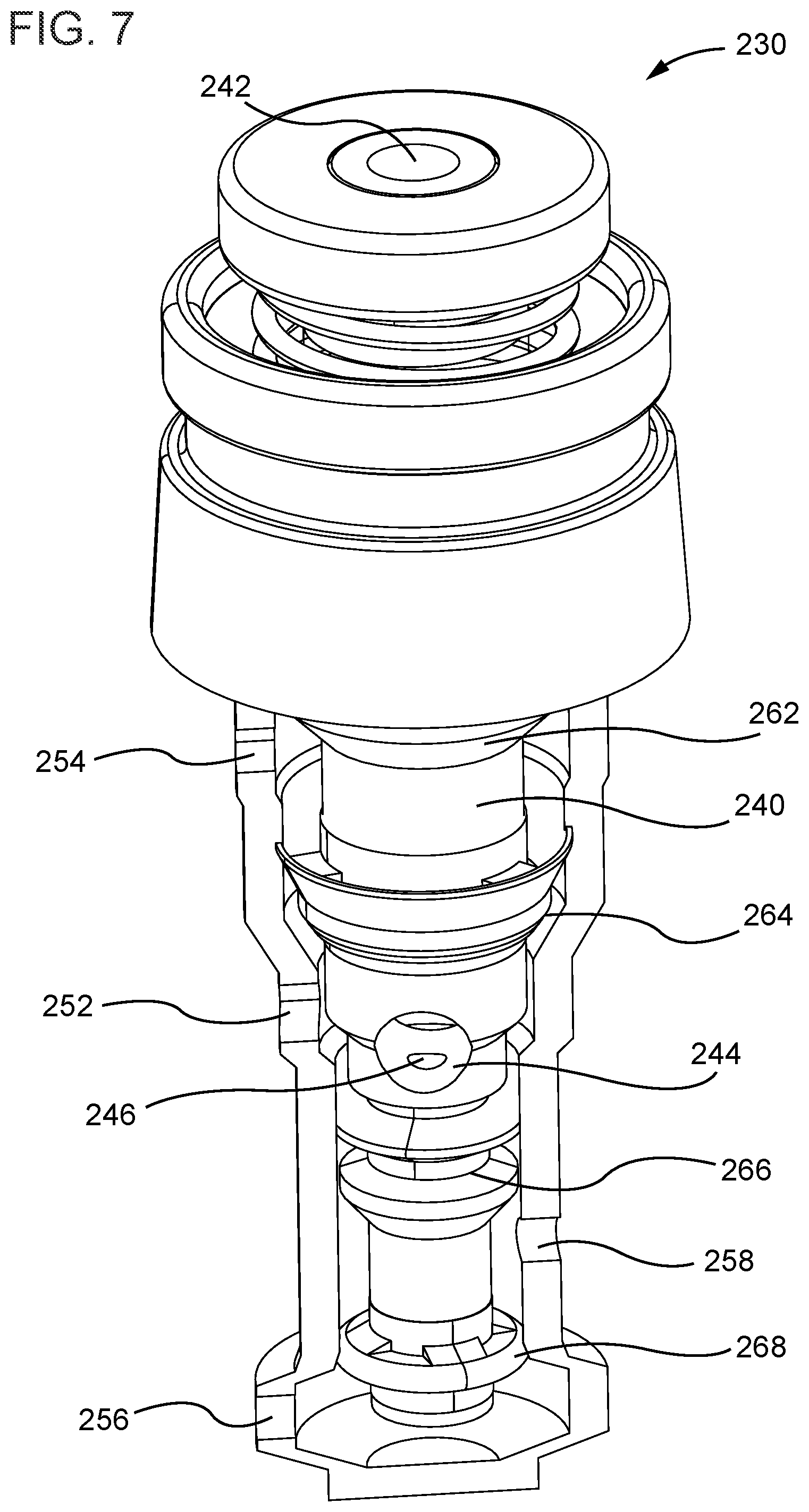 Patent US12310551 Figure 8 – Apparatus for improved visualization for endoscopic procedures