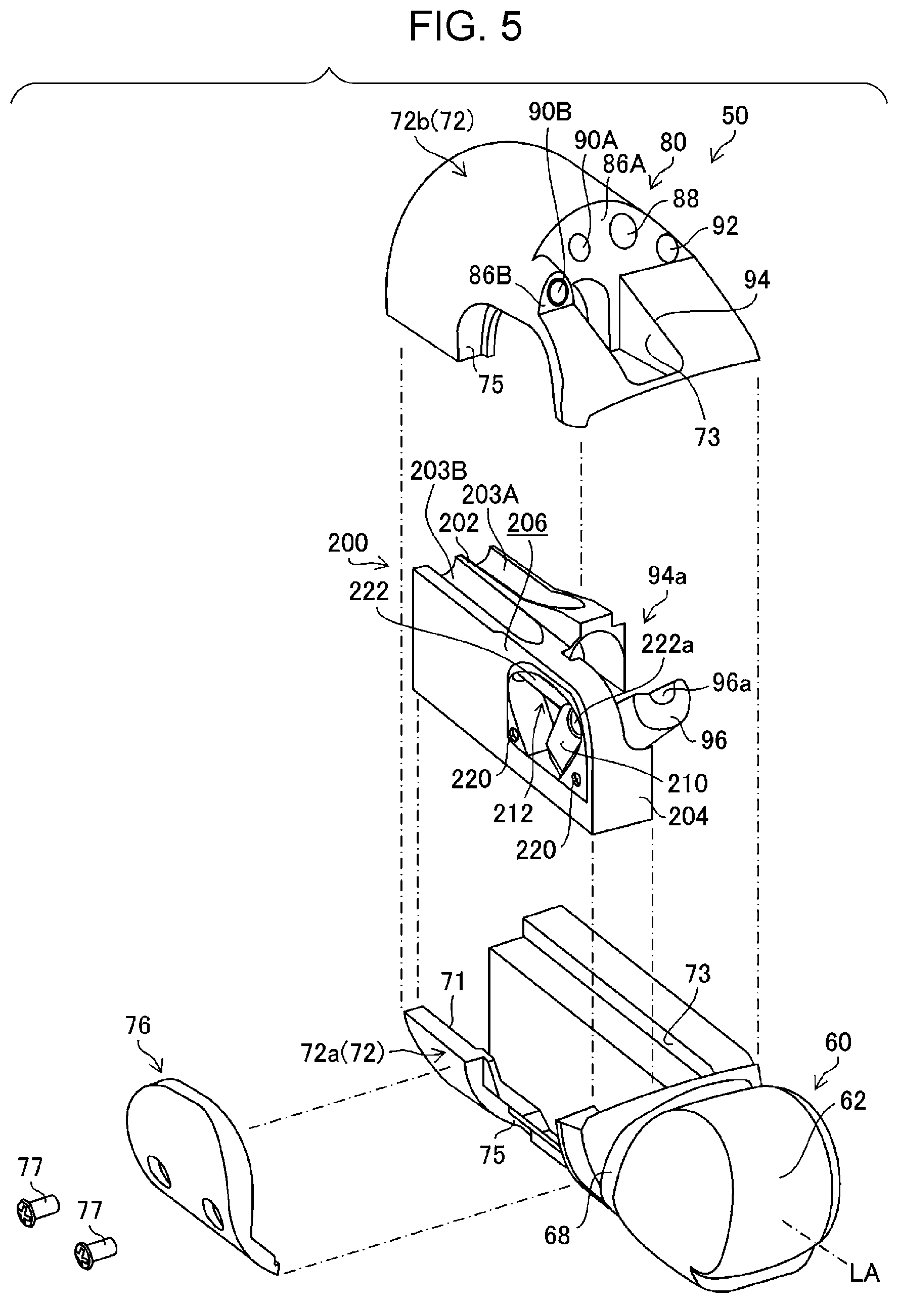 Patent US12310554 Figure 4 – Endoscope having elevator support member in distal end portion body for heat dissipation