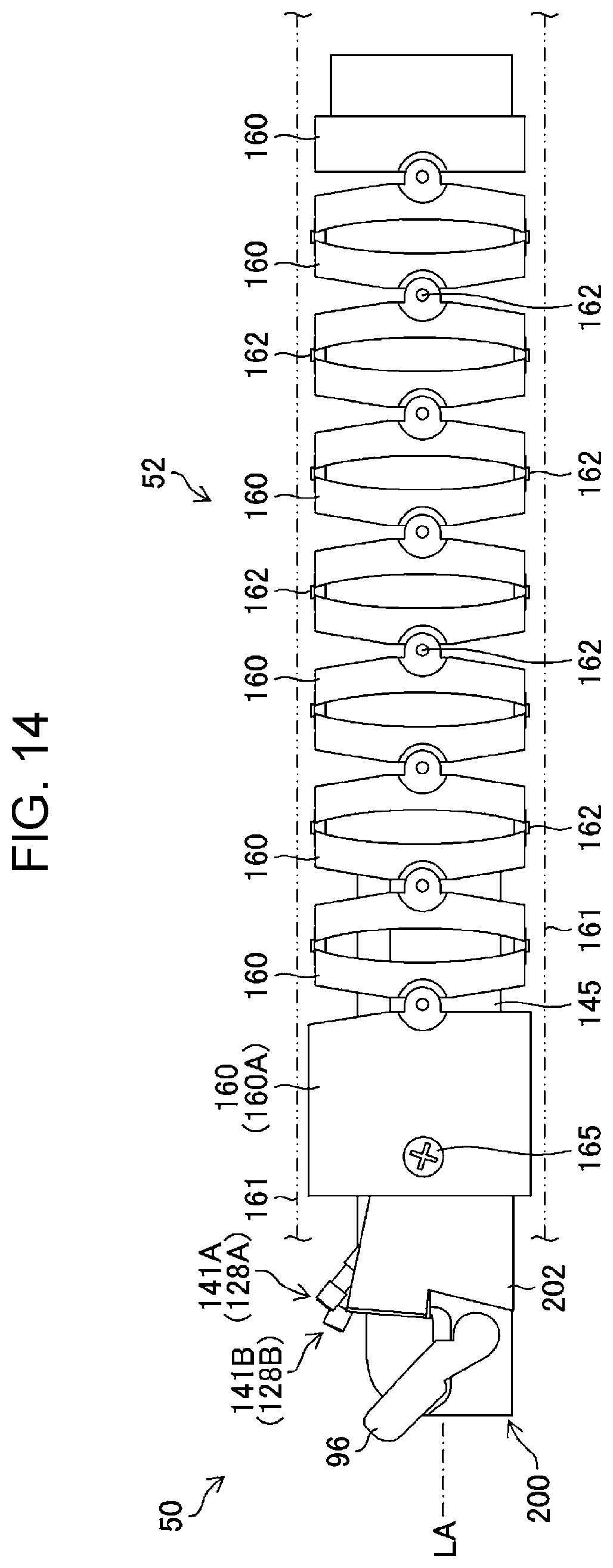 Patent US12310554 Figure 13 – Endoscope having elevator support member in distal end portion body for heat dissipation