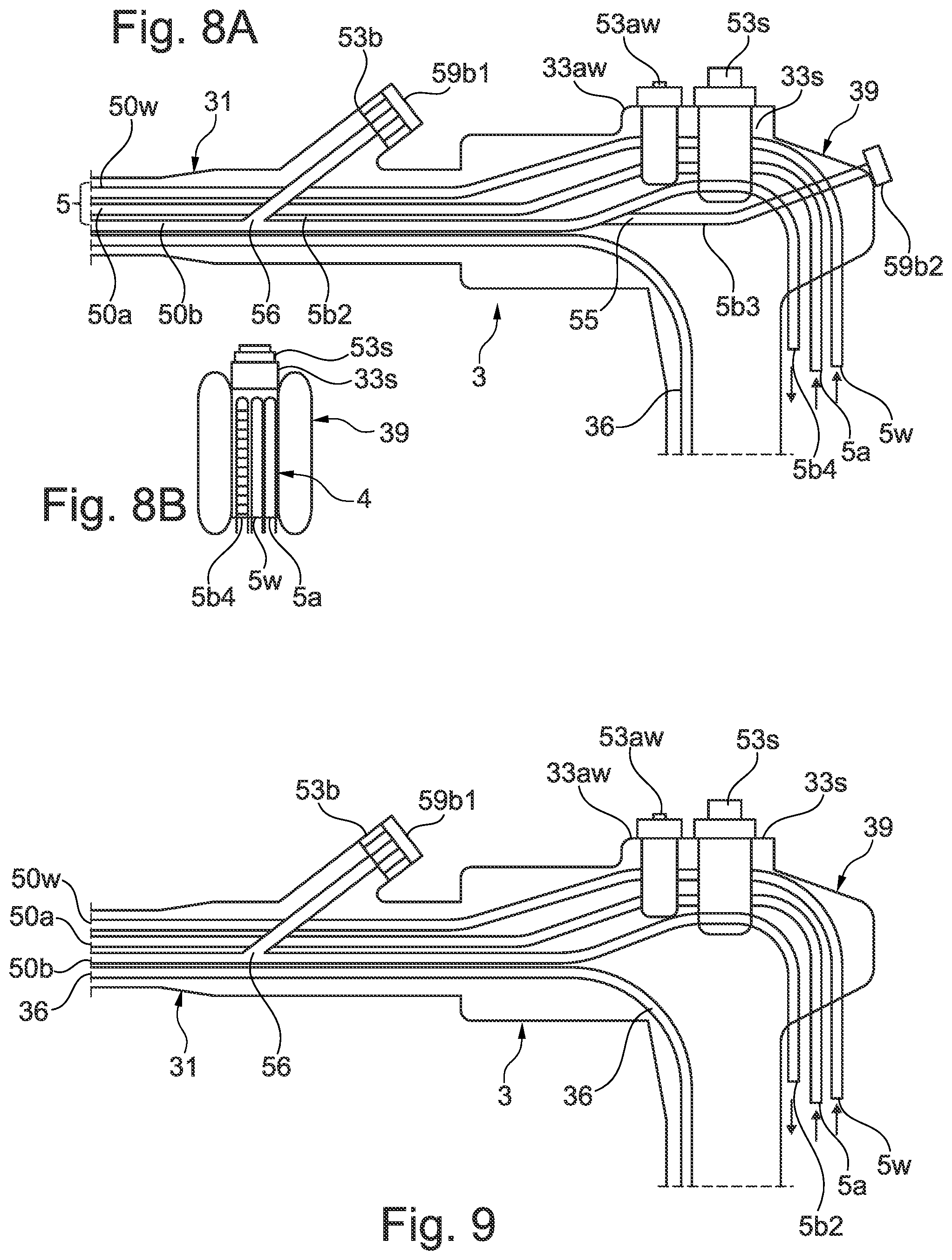 Patent US12310560 Figure 4 – Endoscope with quick-change tubes