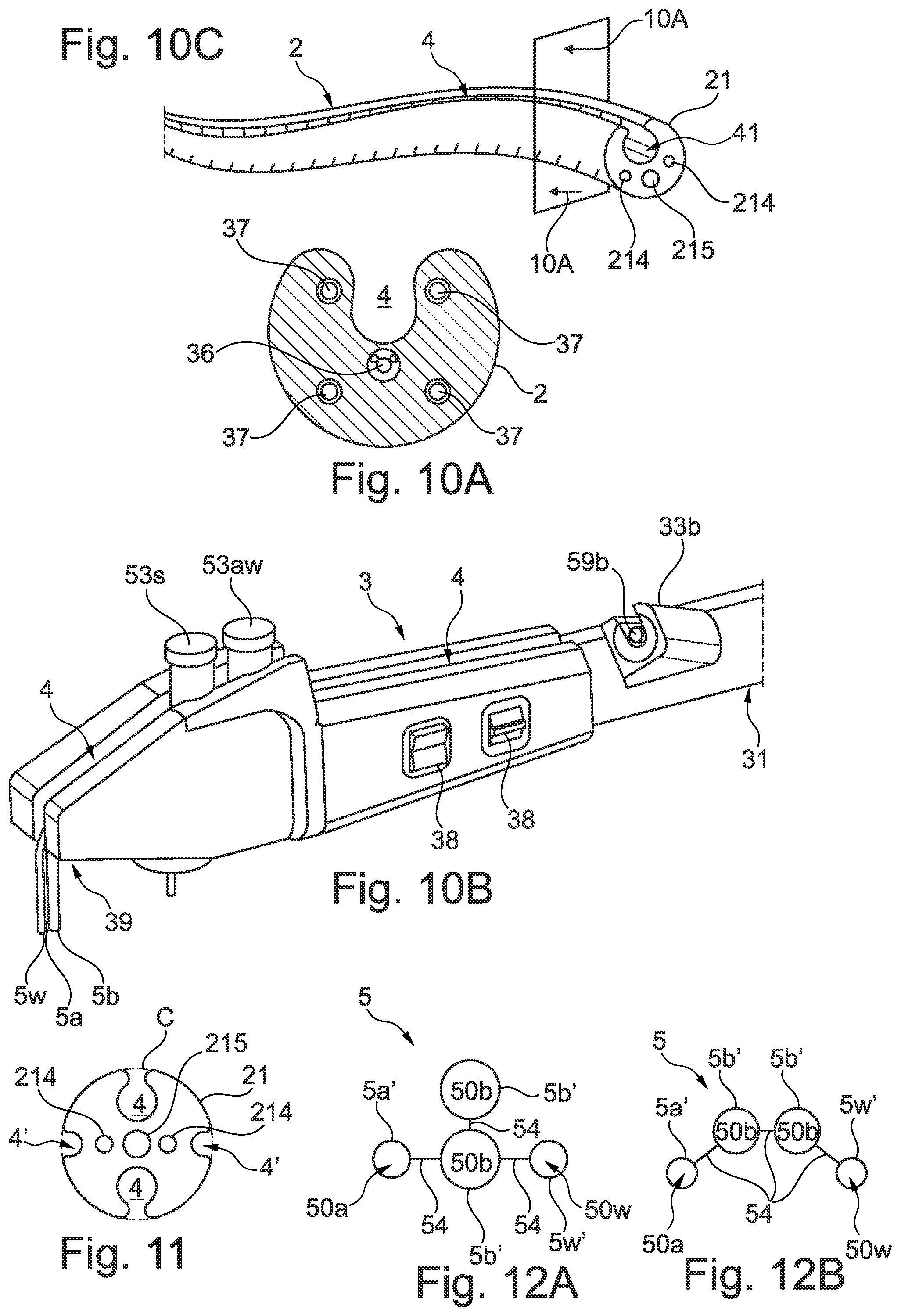 Patent US12310560 Figure 5 – Endoscope with quick-change tubes