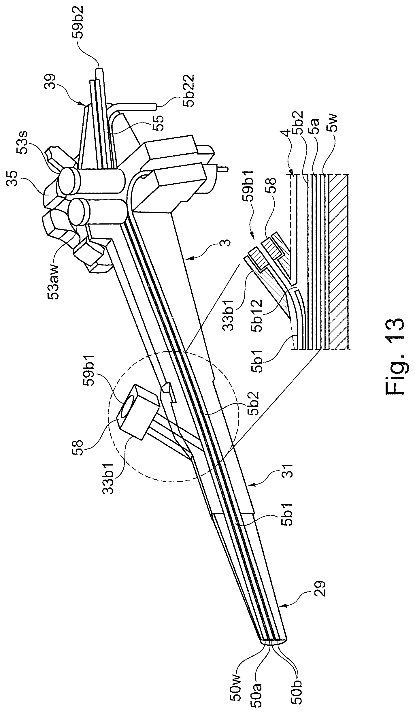 Patent US12310560 Figure 6 – Endoscope with quick-change tubes