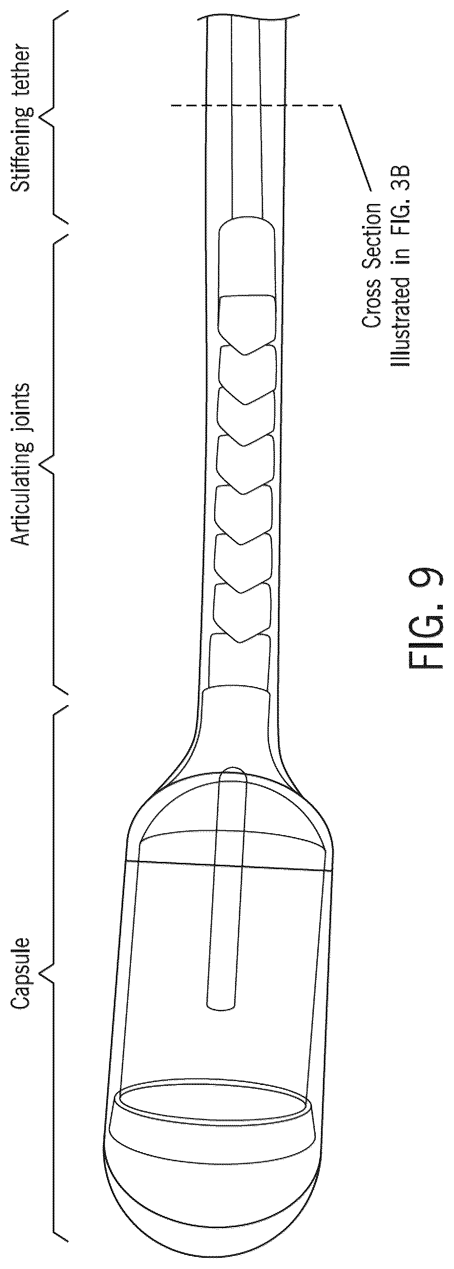 Patent US12310561 Figure 8 – Devices, systems, and methods for advancing and positioning tethered capsule microendoscopes