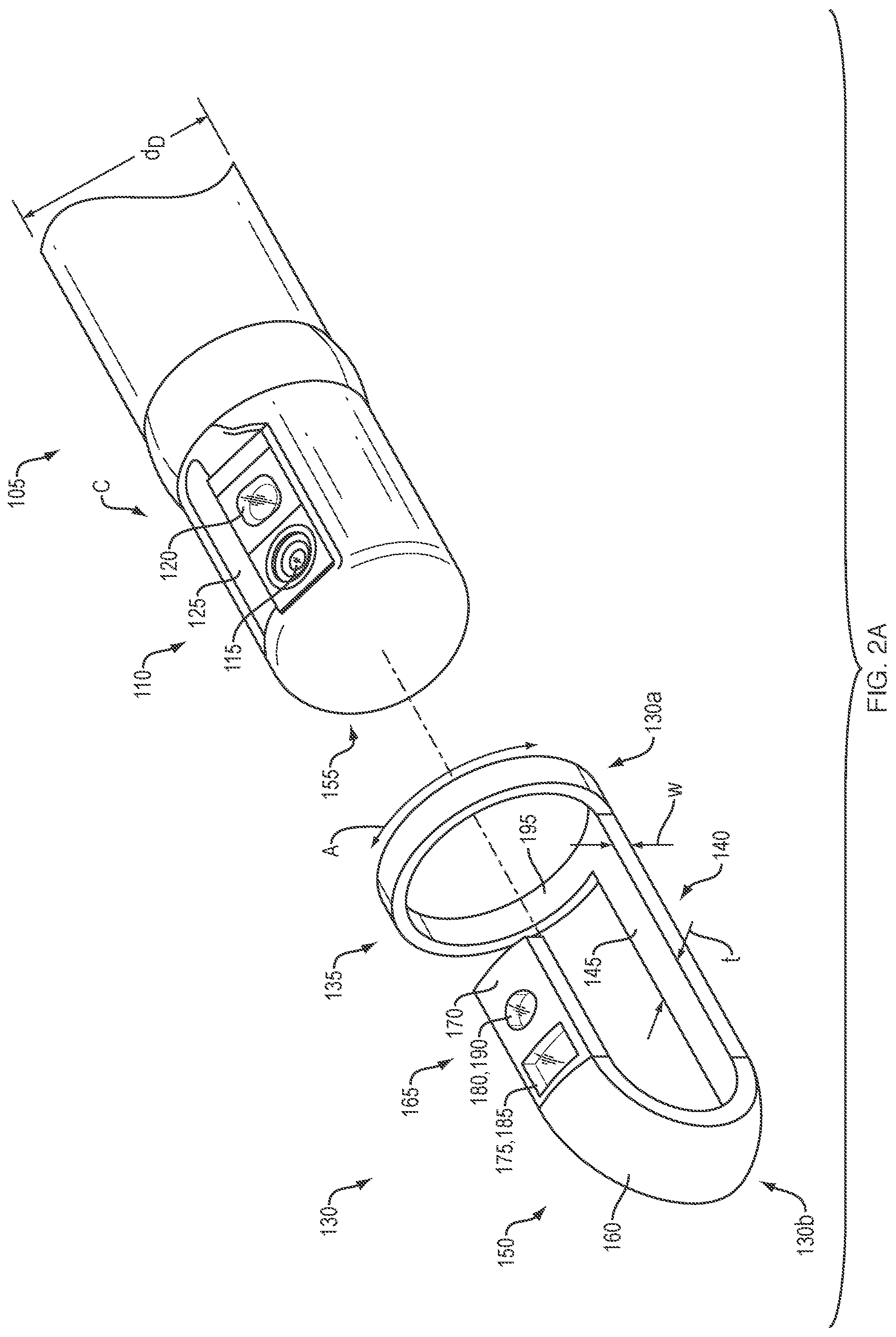 Patent US12310562 Figure 2 – Attachment for duodenoscope
