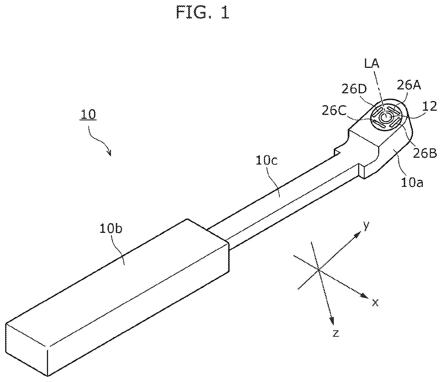 Patent US12310564 — Intraoral camera system and image display method — Figure 1