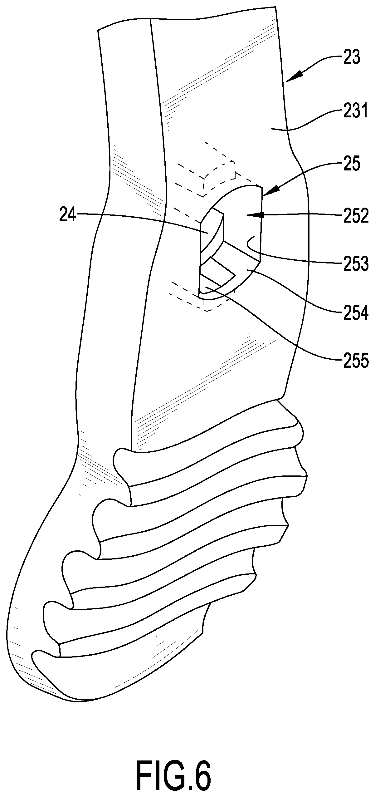 Patent US12310565 Figure 6 – Vaginal speculum