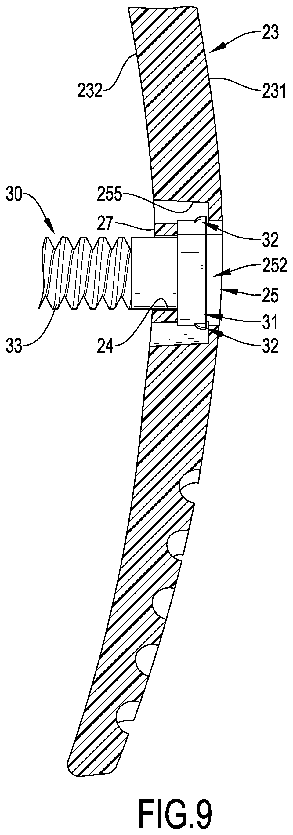 Patent US12310565 Figure 9 – Vaginal speculum